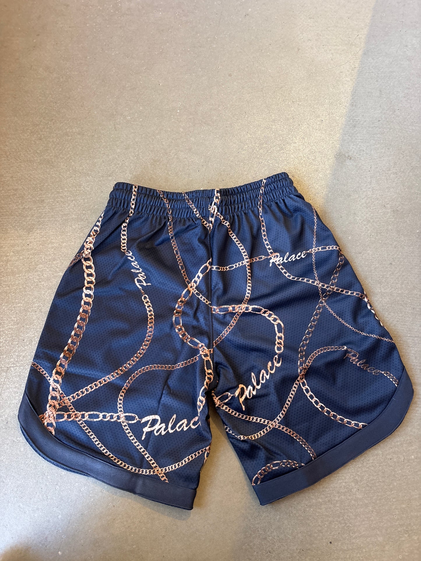 Palace Chain Basketball Short Navy Medium