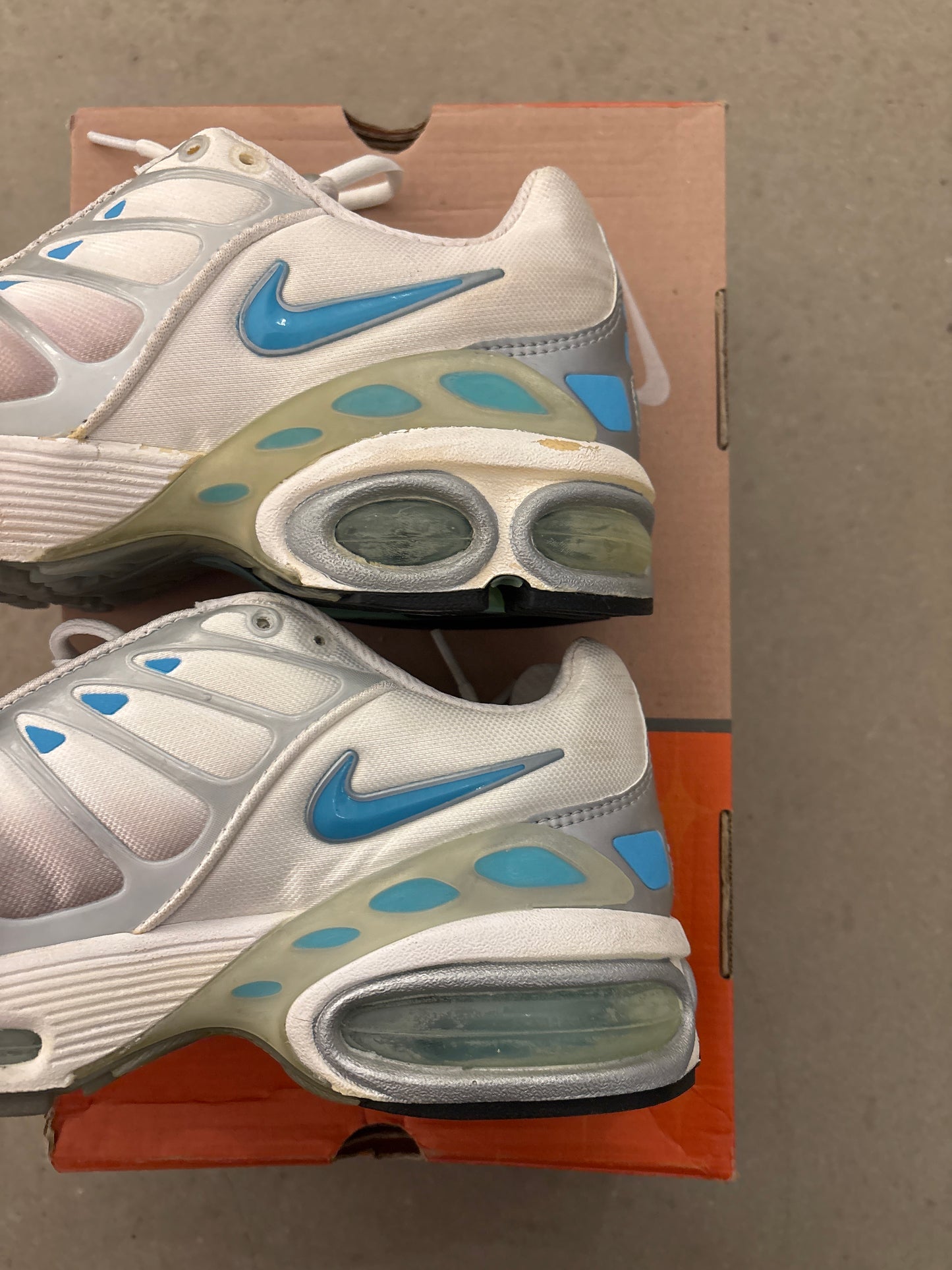 Nike Tailwinds White Blue (2003) EU 40.5