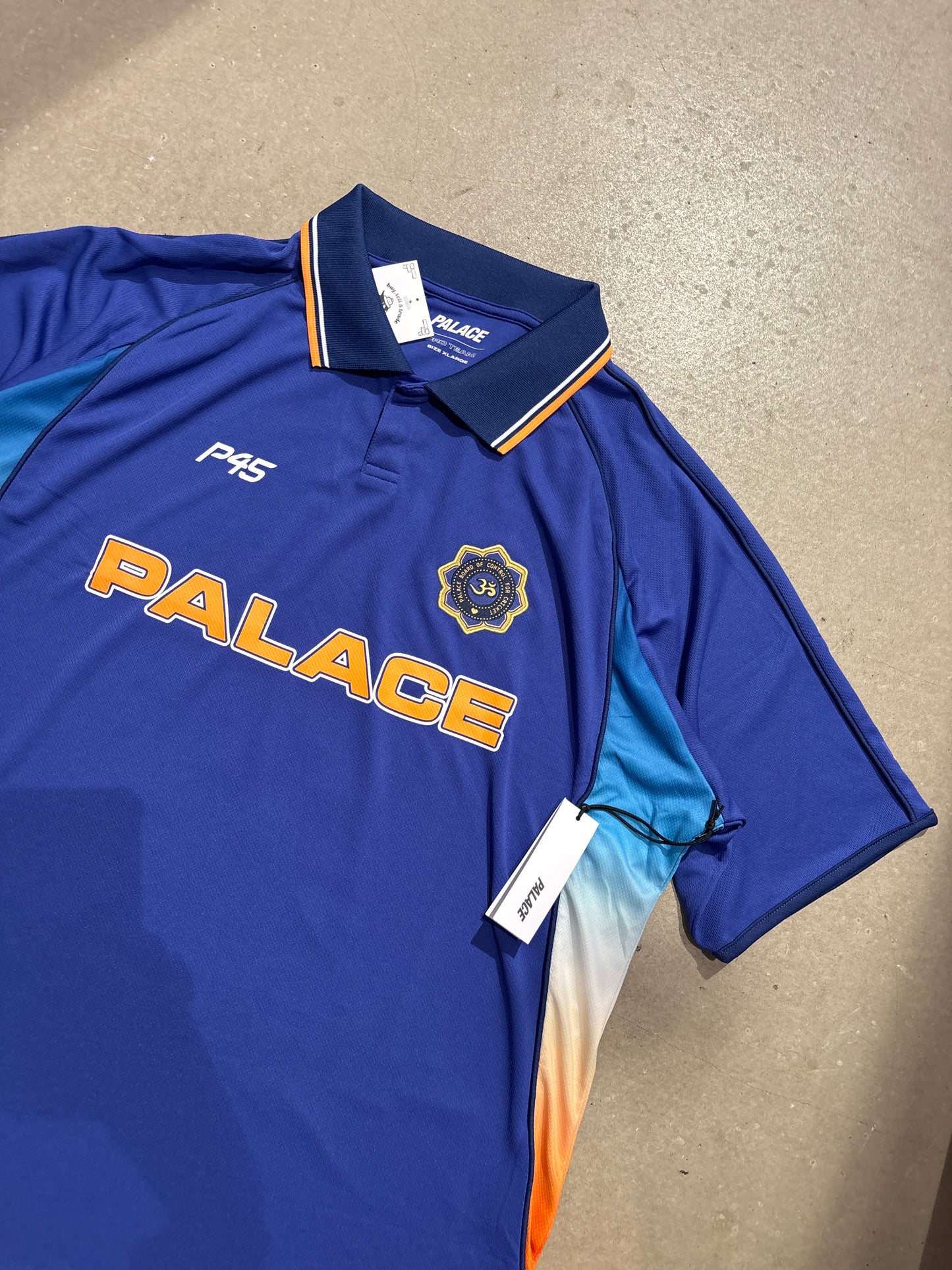 Palace Cricket Jersey Blue L
