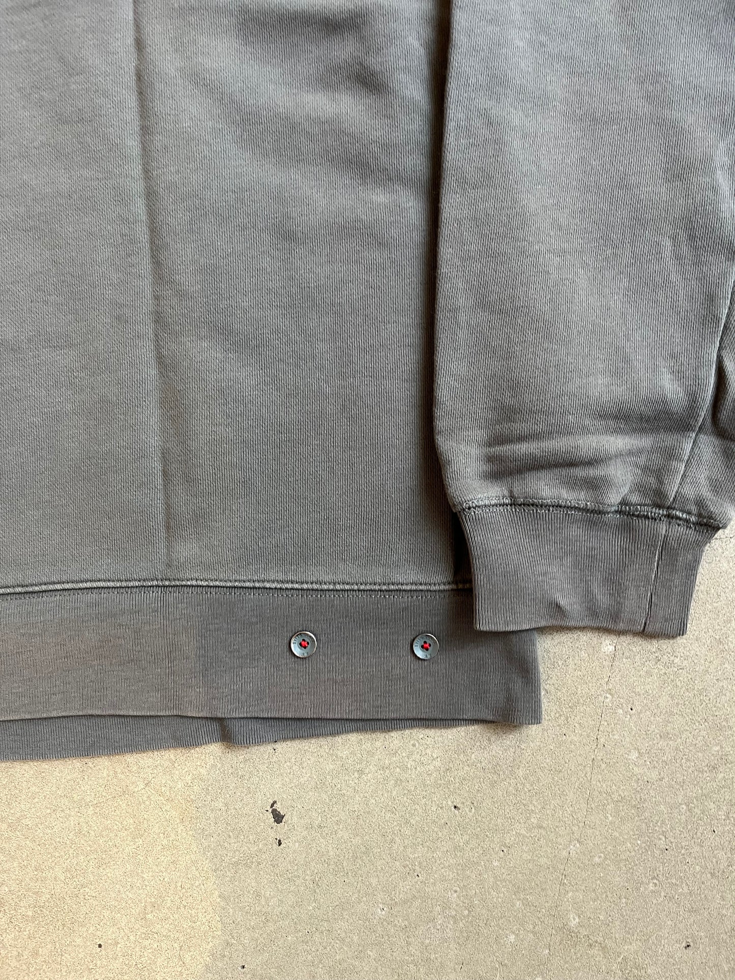 Evisu Genes Back Print Sweater Olive Large