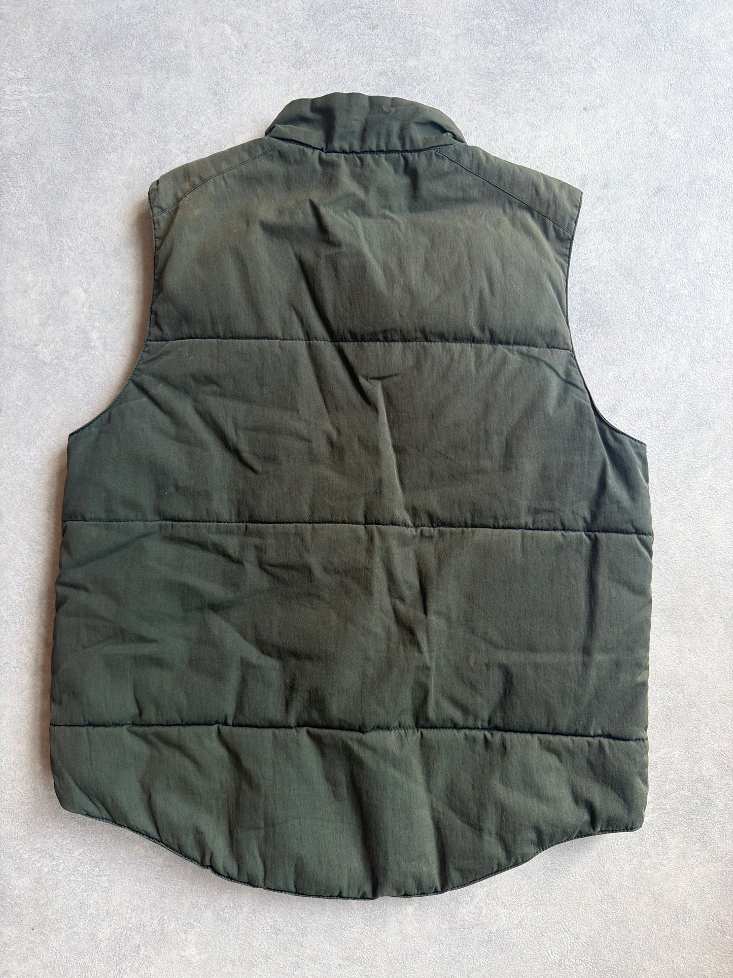 Bellerose Bodywarmer Dip Dyed Army green S