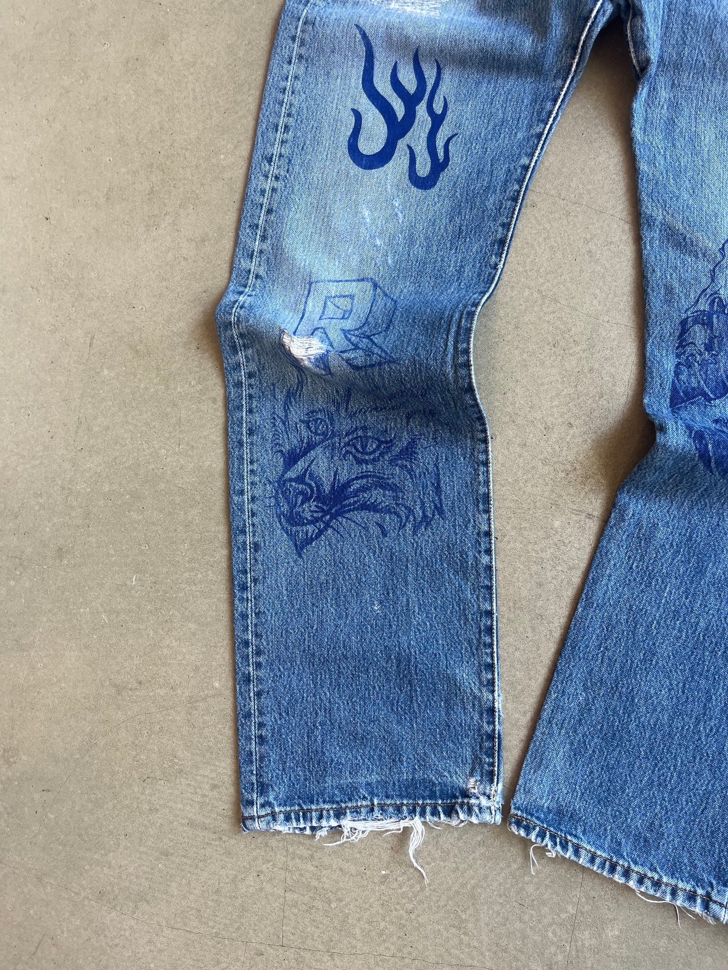 Atelier Reservé Reworked Denim Jeans W32