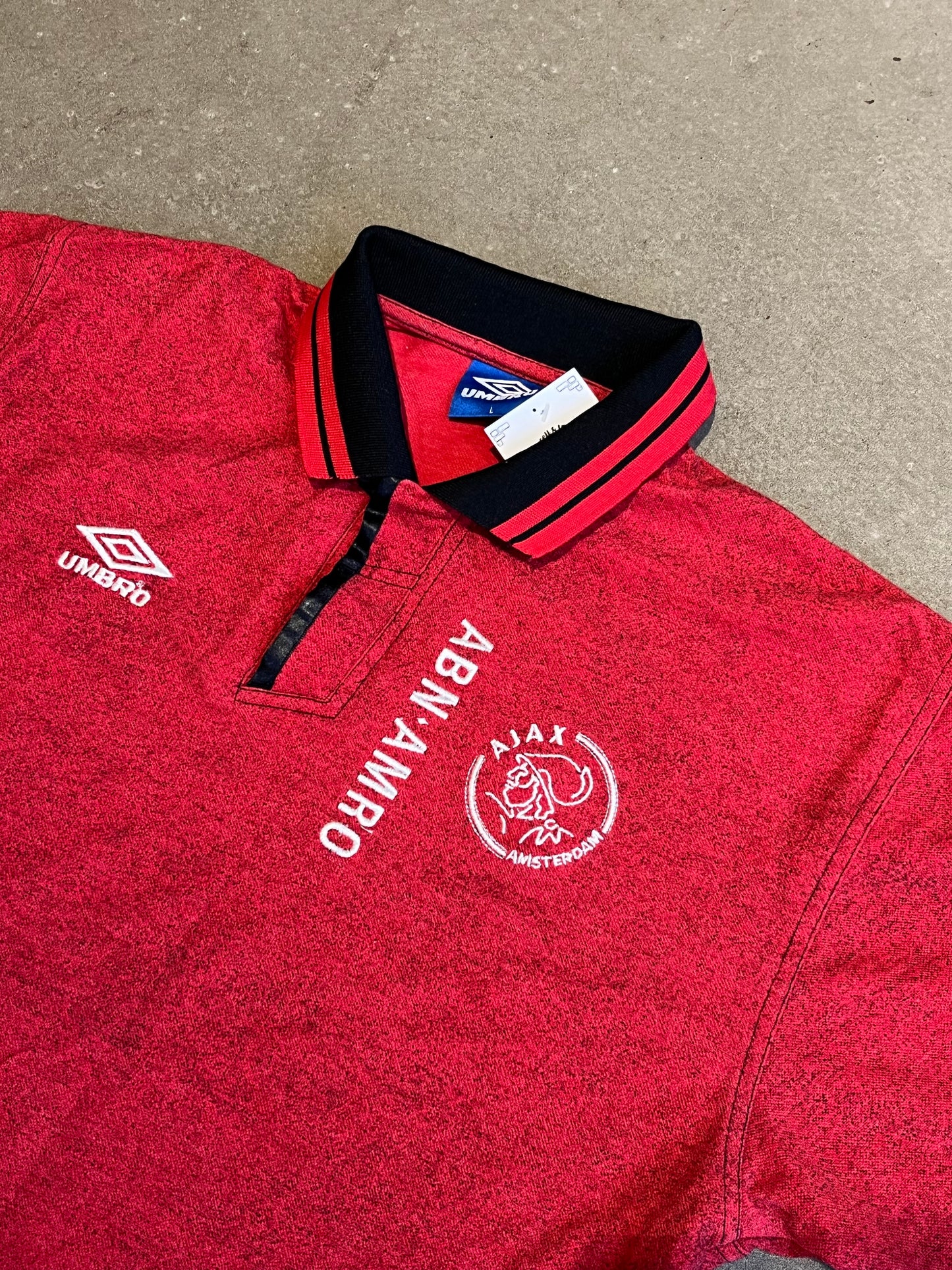 Umbro Ajax Polo Red L