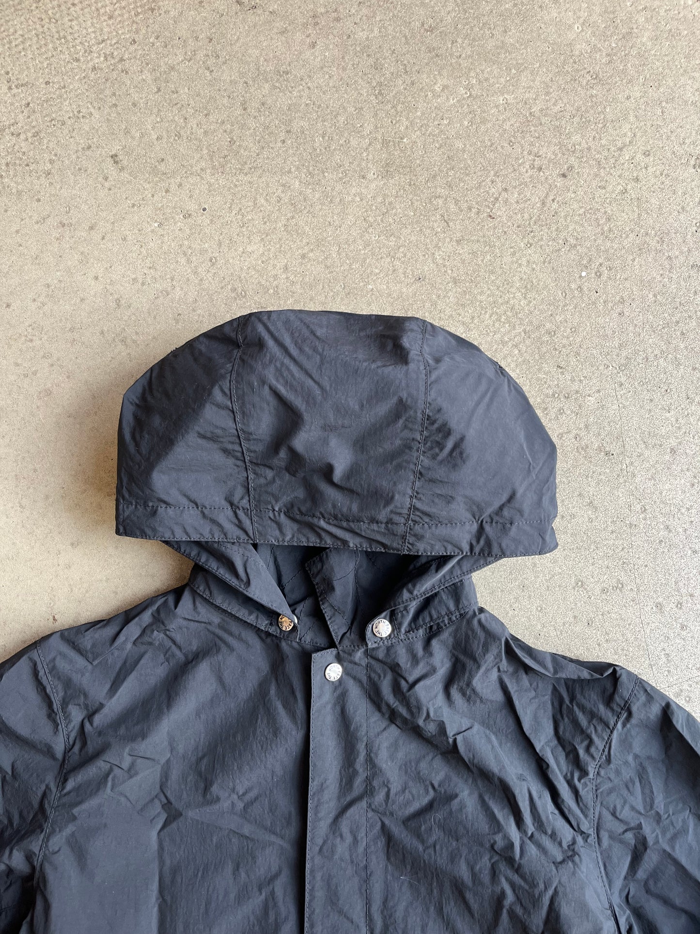 The North Face Fold Up Parka Jacket Black Large