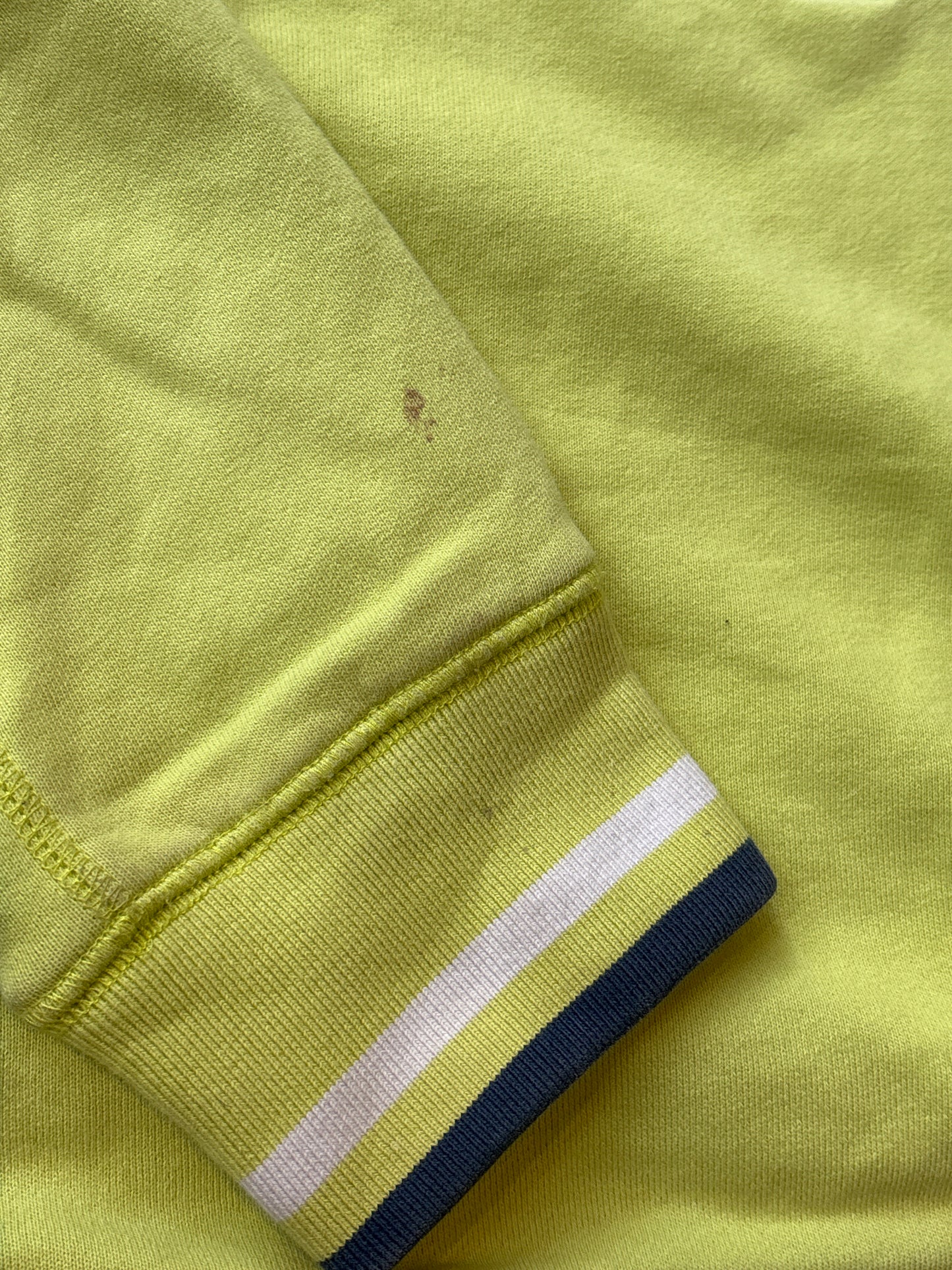 Stussy Spellout Sweater Neon Green Large