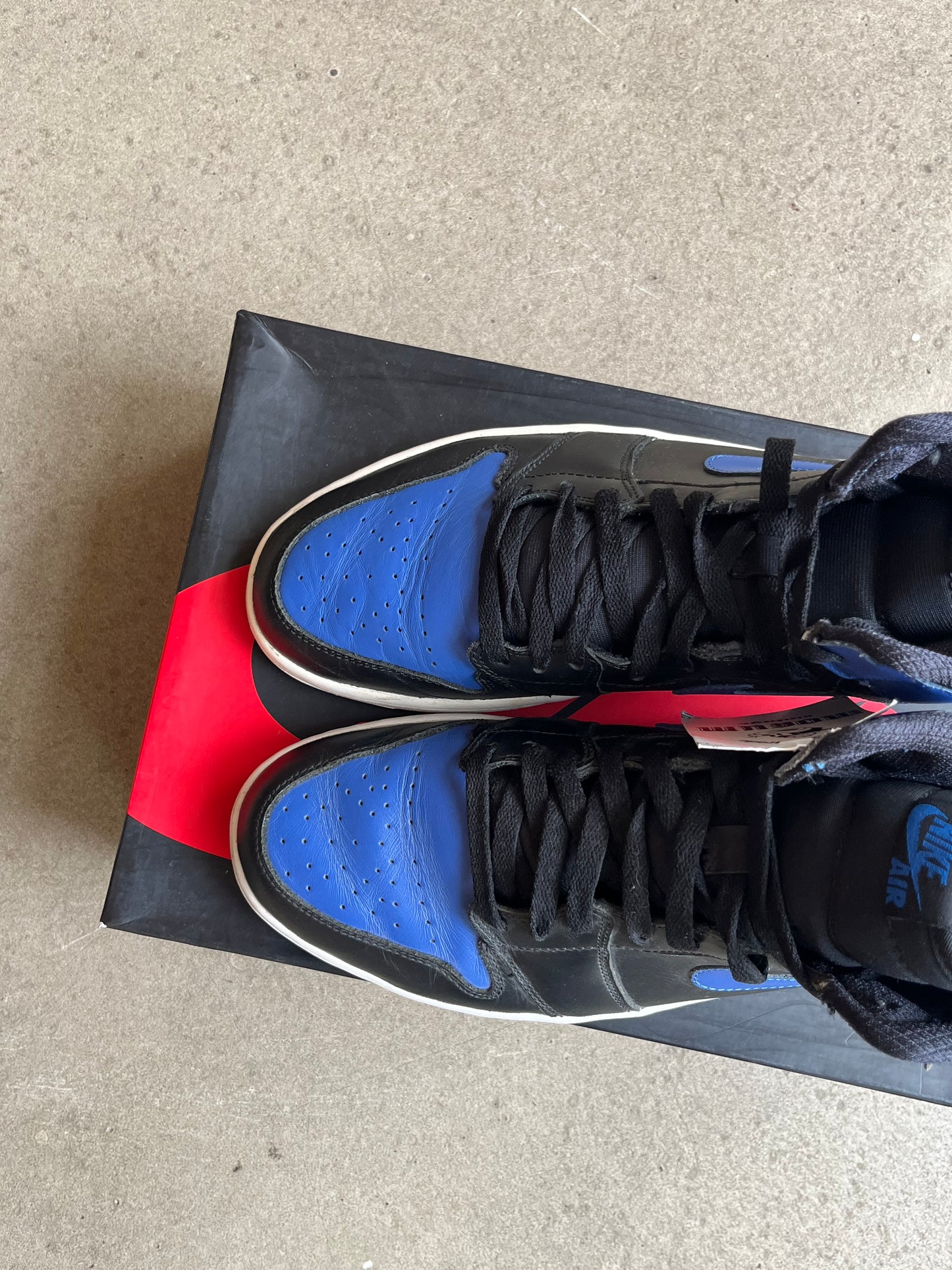 Jordan 1 Retro Black Royal Blue (2013) EU 44