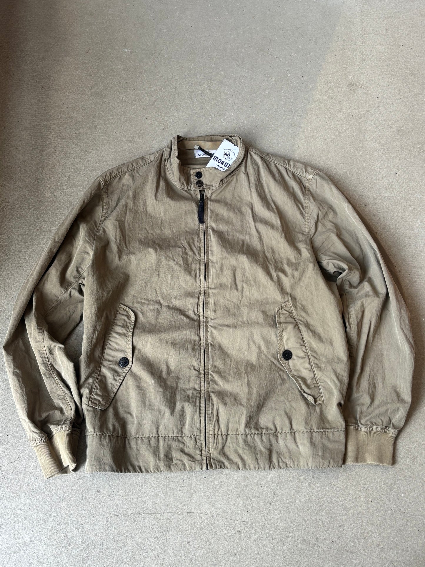 Stone Island Compass Ribbon Jacket Beige XXL