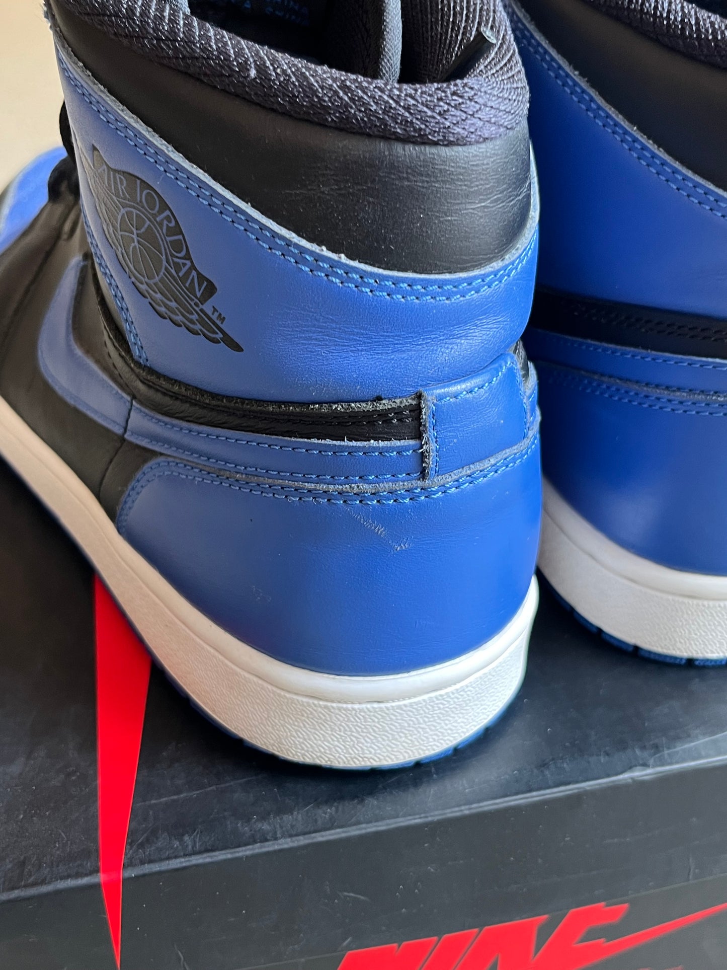 Jordan 1 Retro Black Royal Blue (2013) EU 44