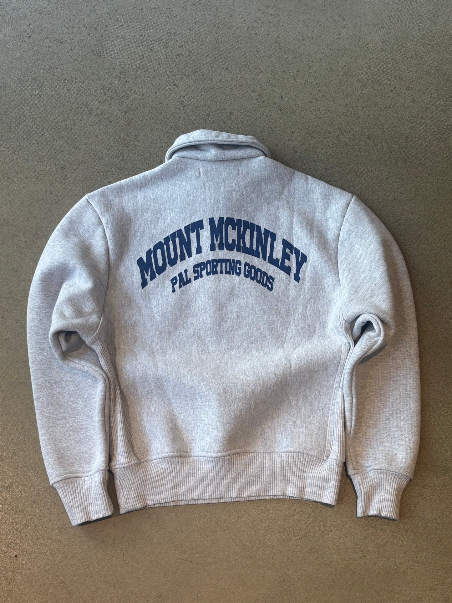 PAL Sporting Goods Half Zip Crew Neck Grey XS