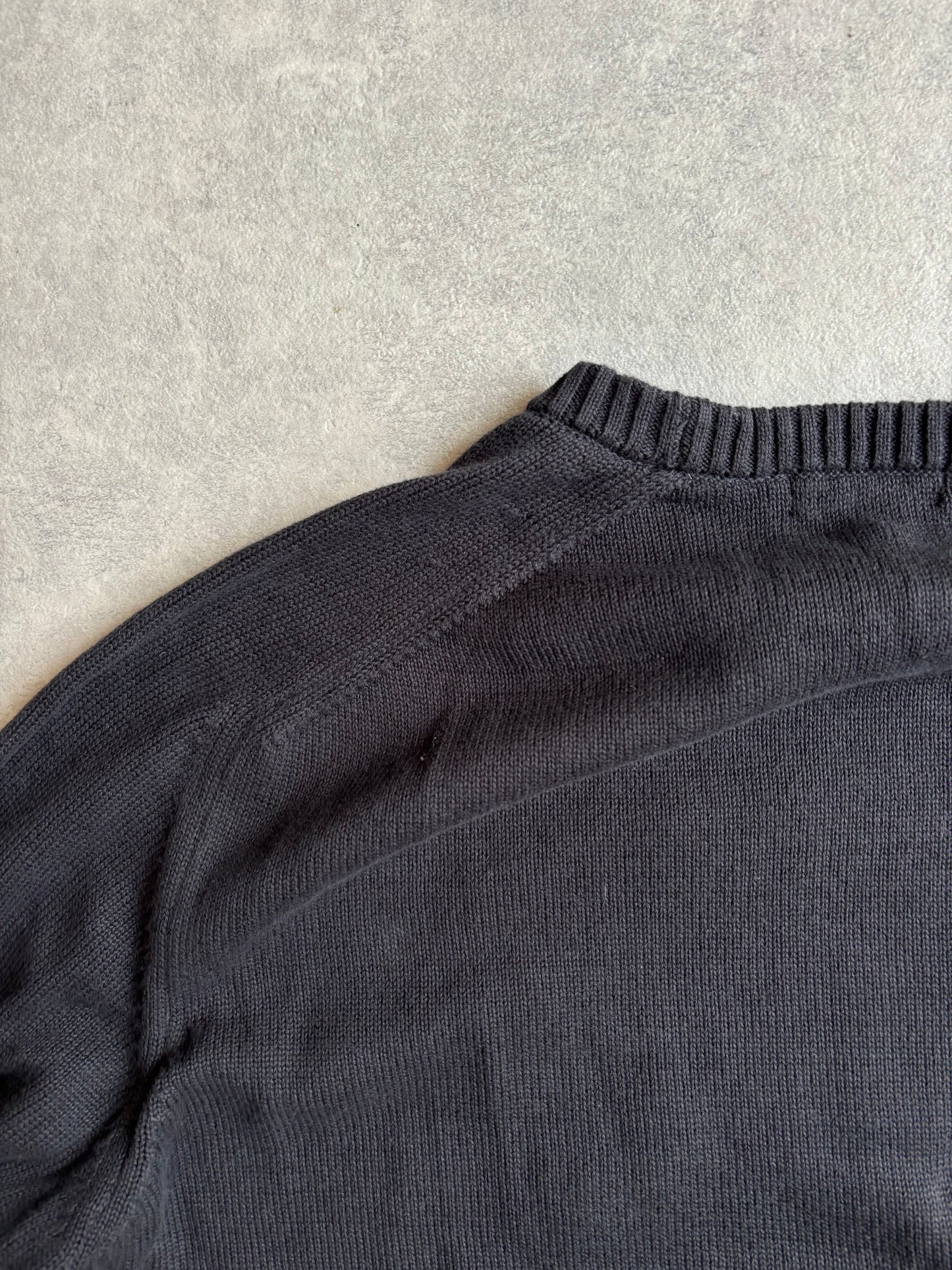 Pop Trading Company Knit Jumper Box Logo Black XL