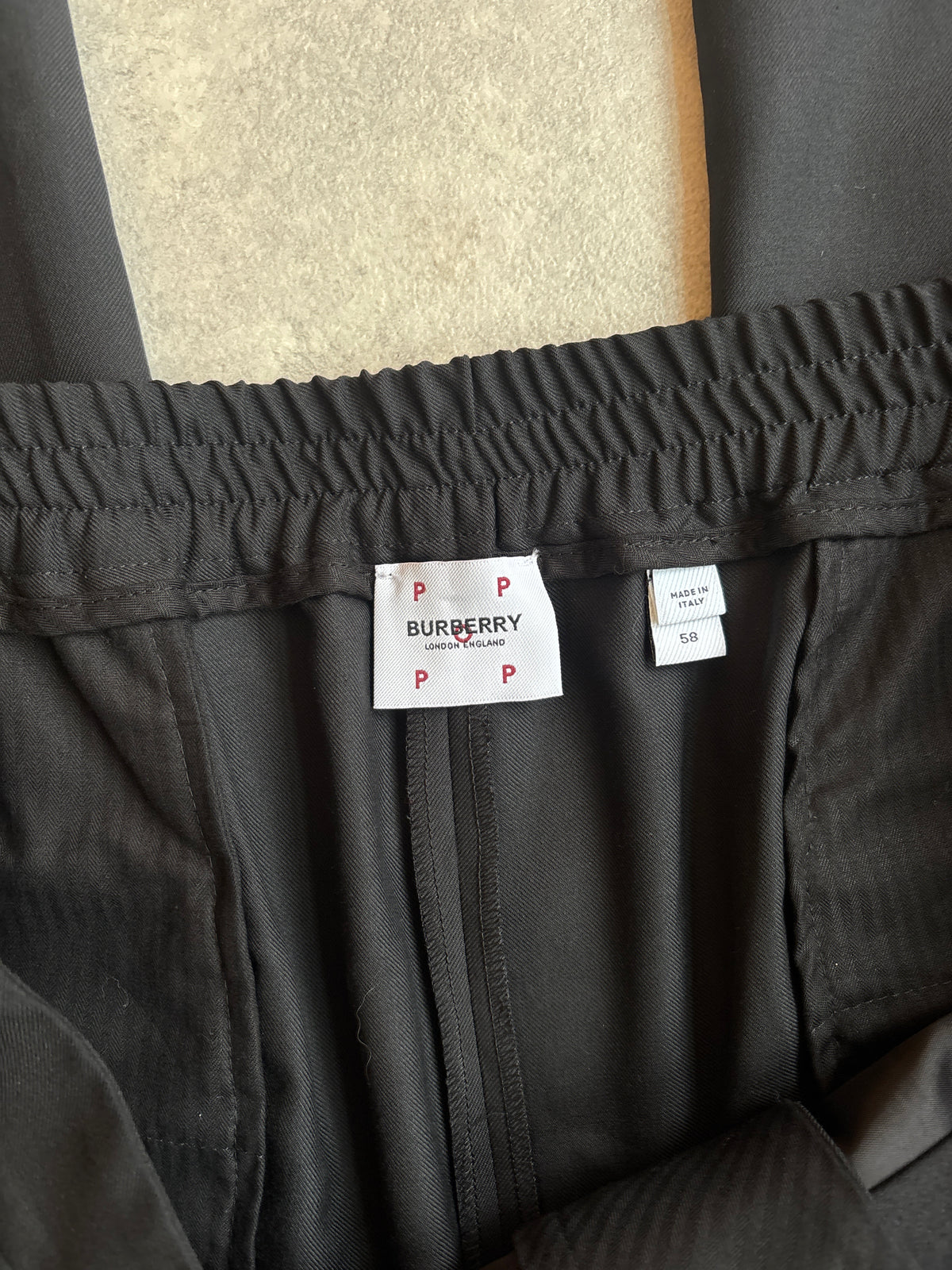 Burberry x Pop Trading Company Technical Tailored Pants XXL