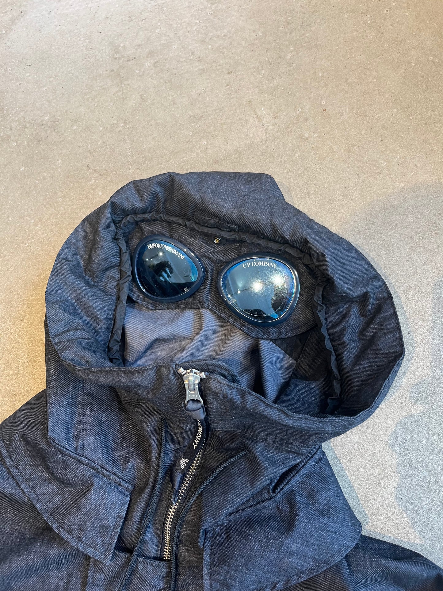 Emporio Armani x CP Company Wool Parka Navy 50