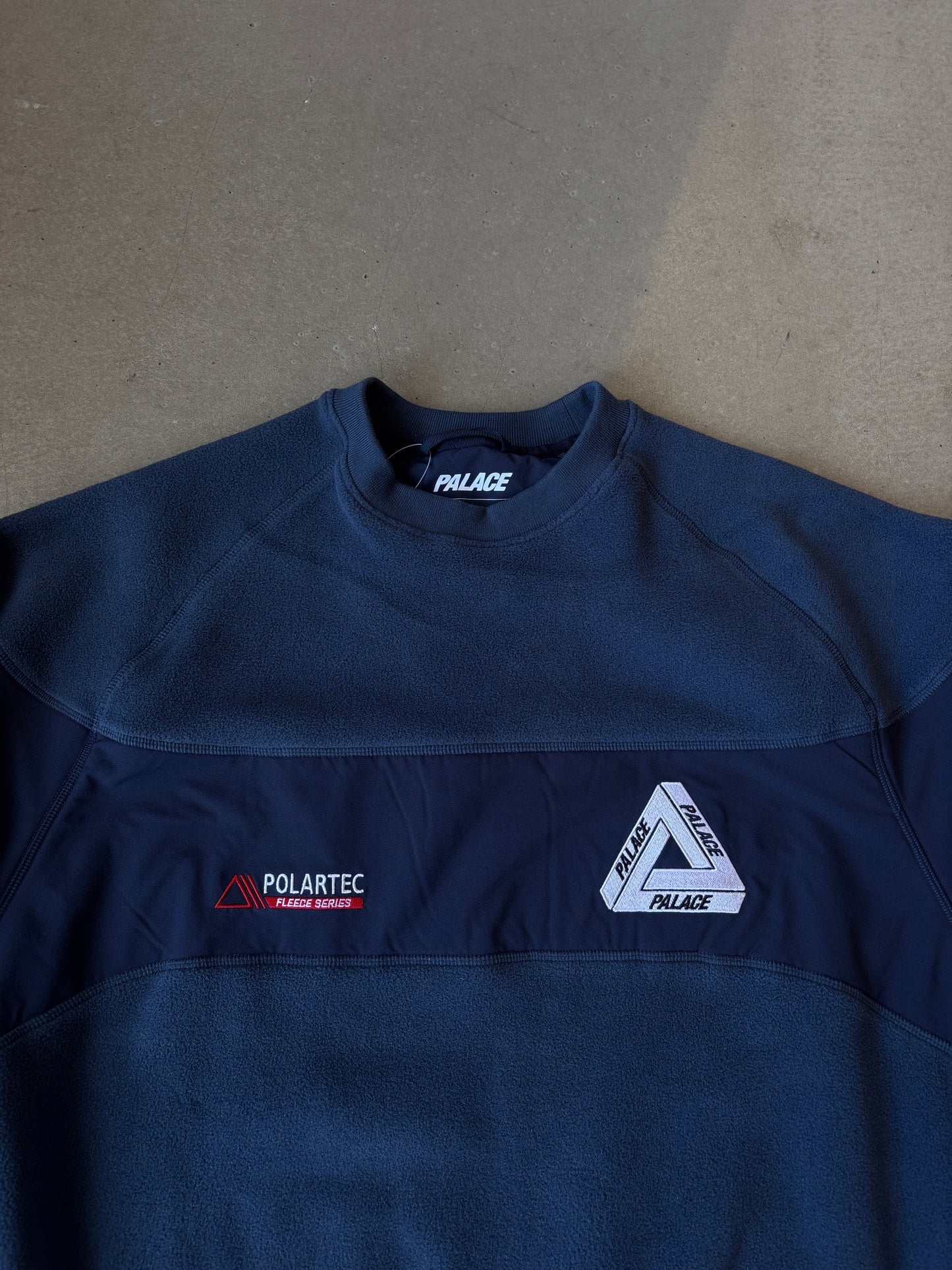 Palace Polartec 200 Crew Navy