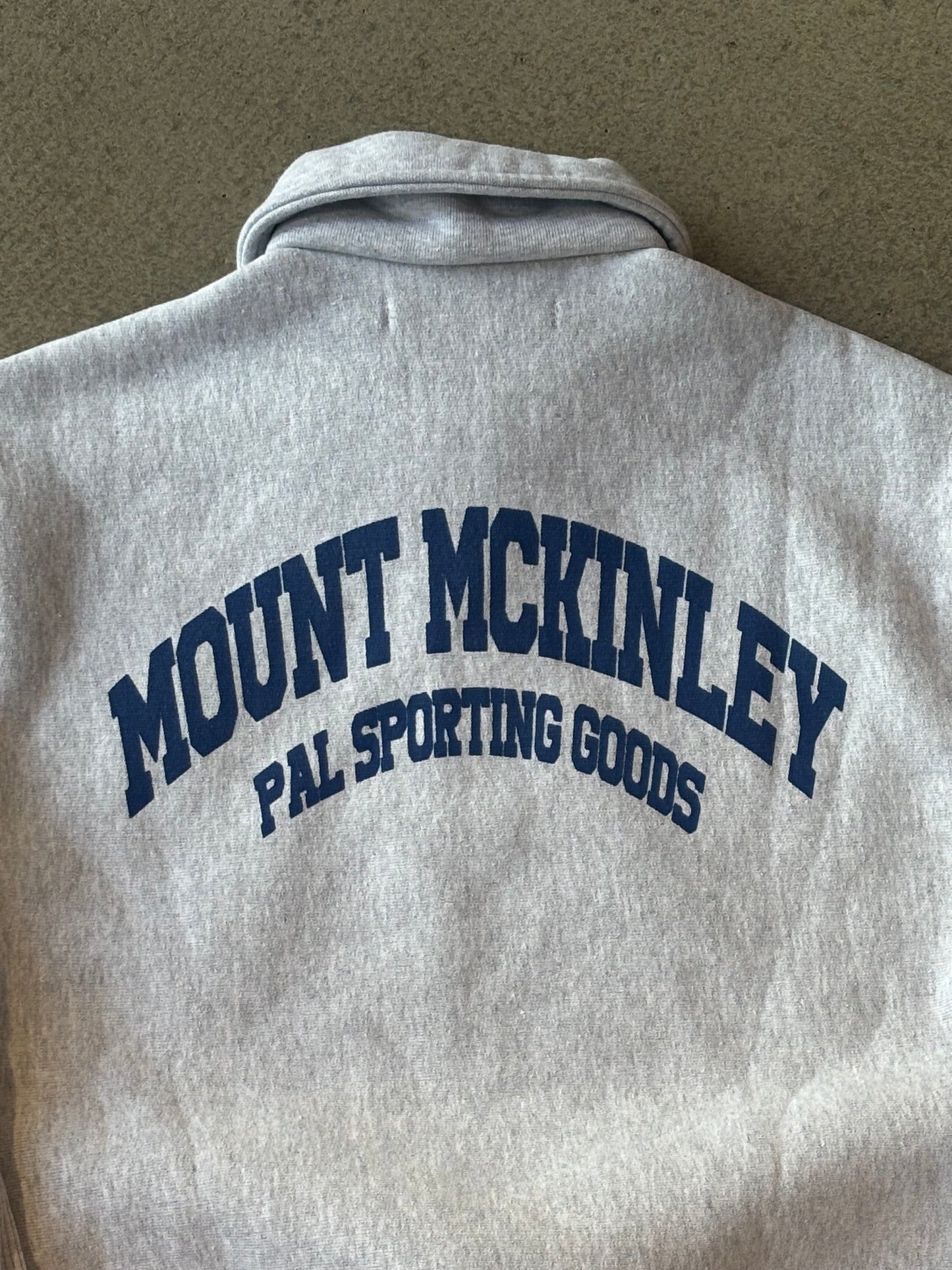PAL Sporting Goods Half Zip Crew Neck Grey XS