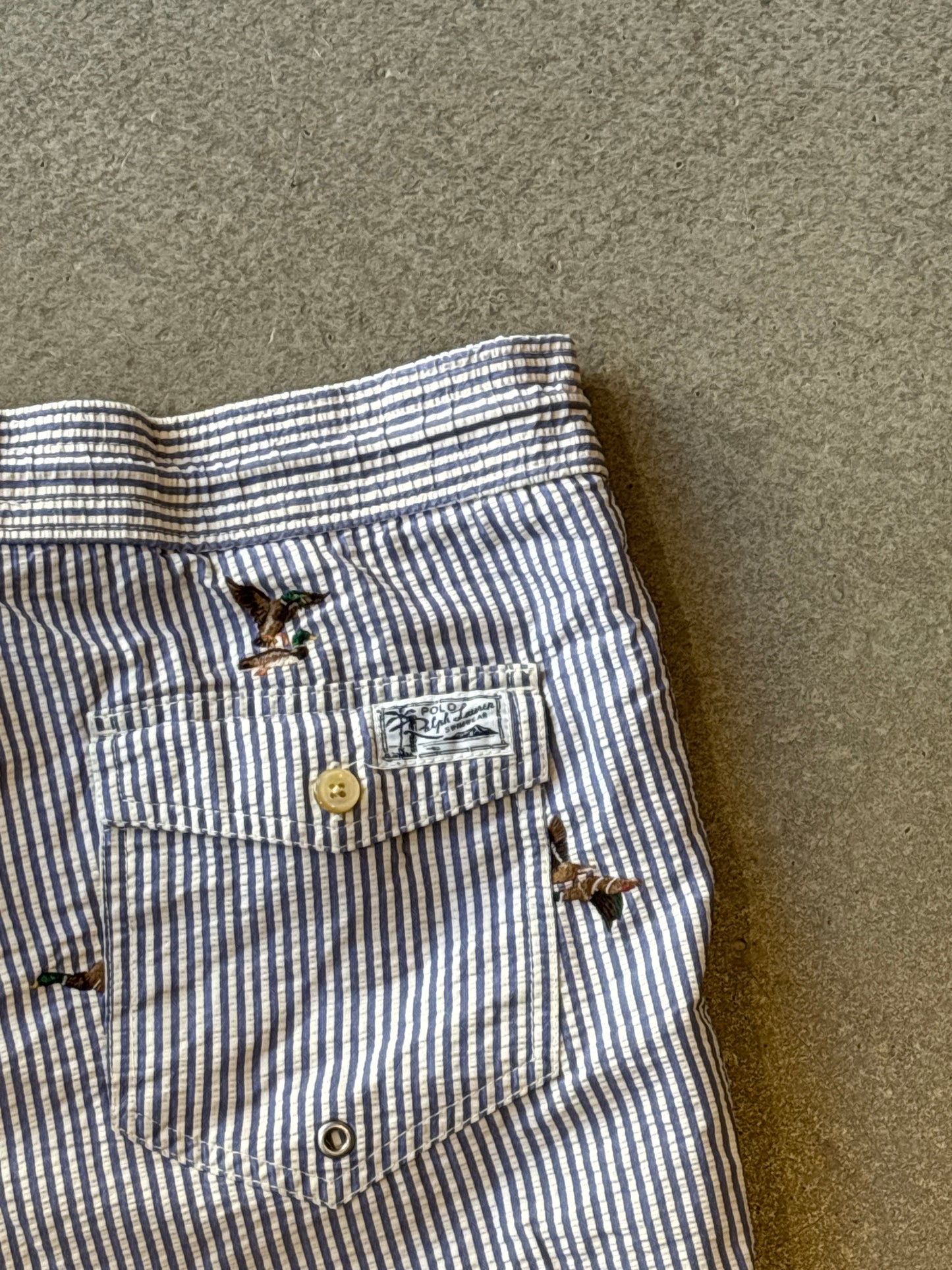 Polo Ralph Lauren Duck Swimming Shorts White M