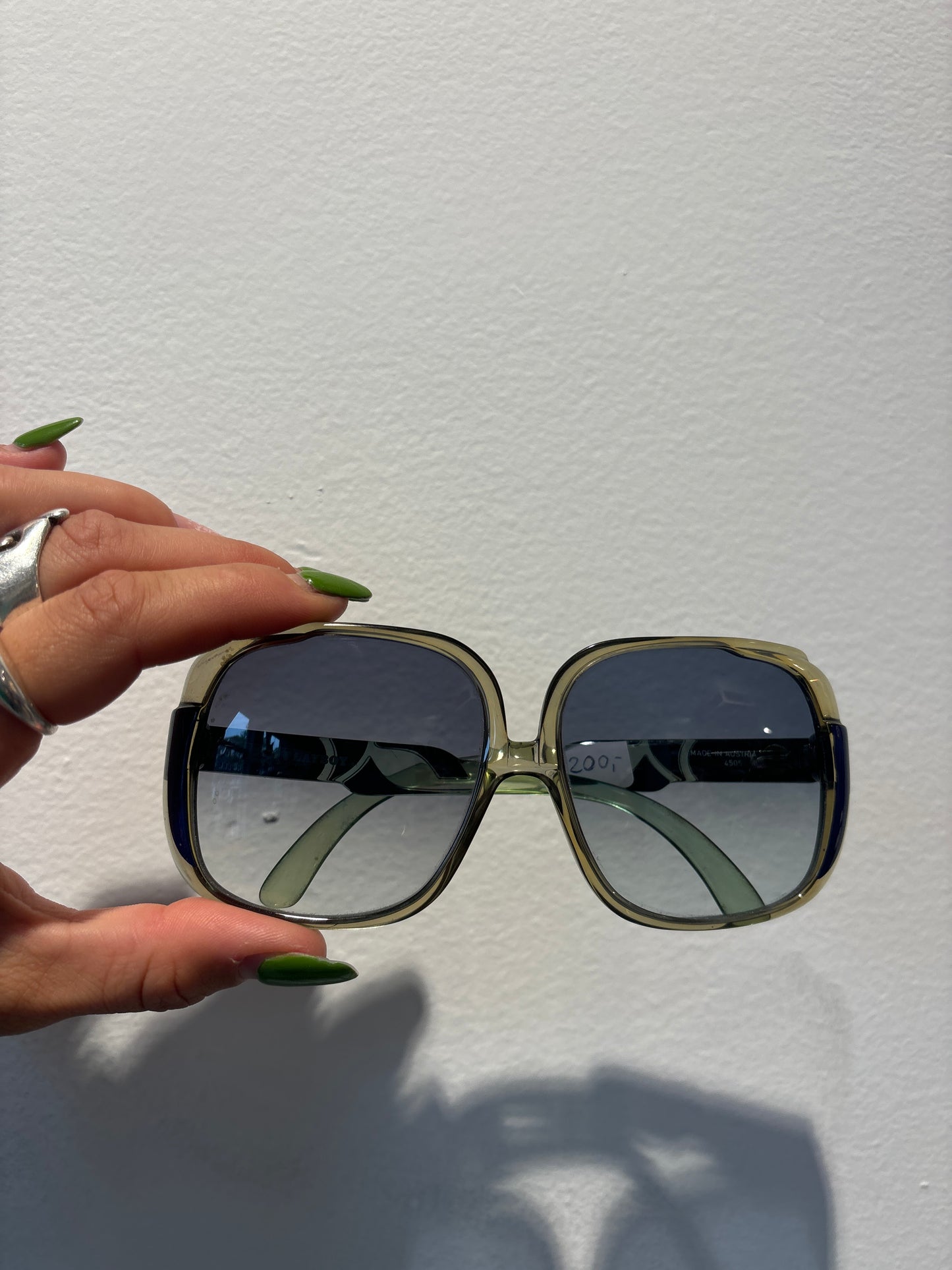 Playboy Sunglass Purple Green