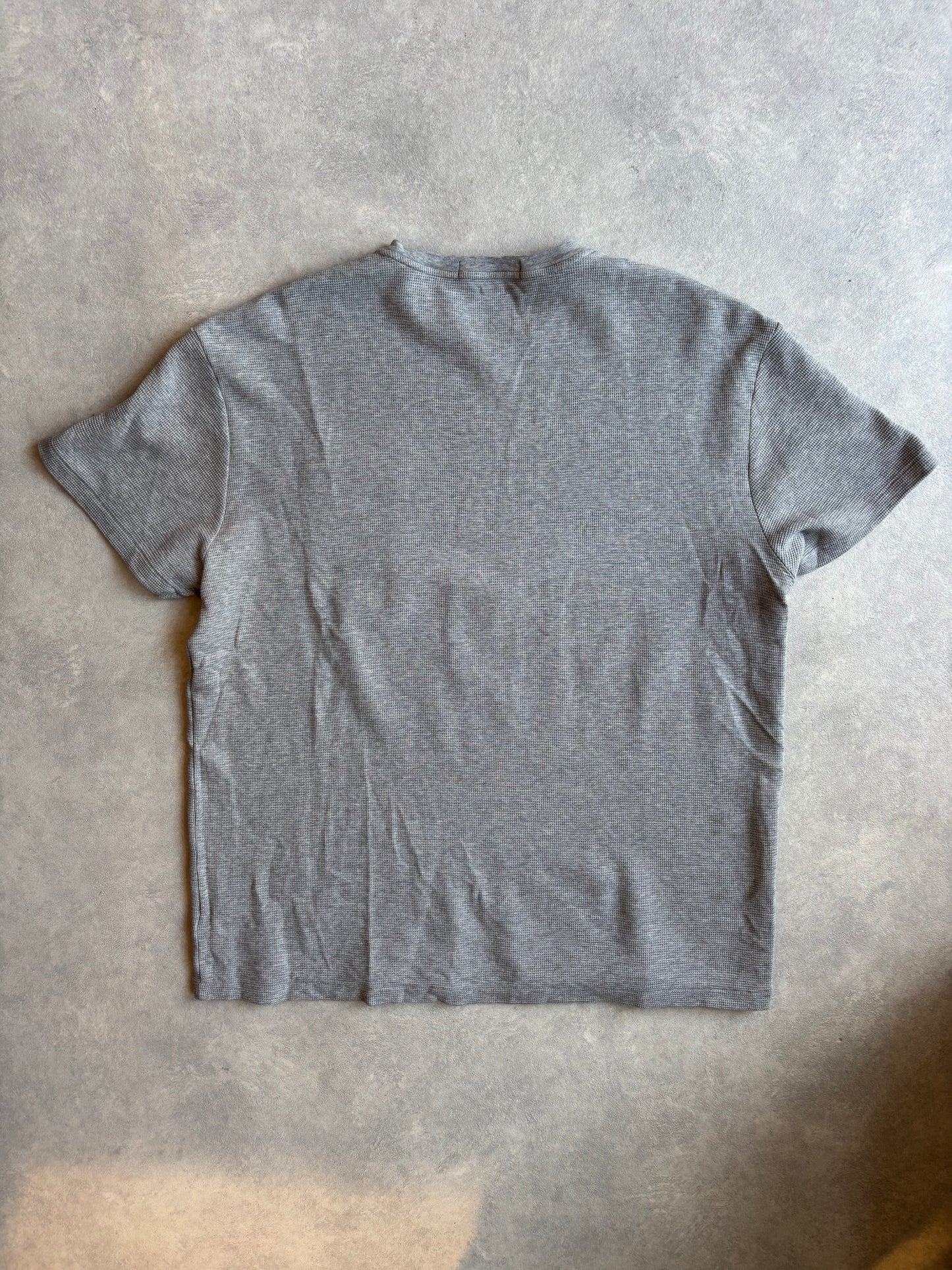 Palace x Ralph Lauren Grey Waffle T-Shirt