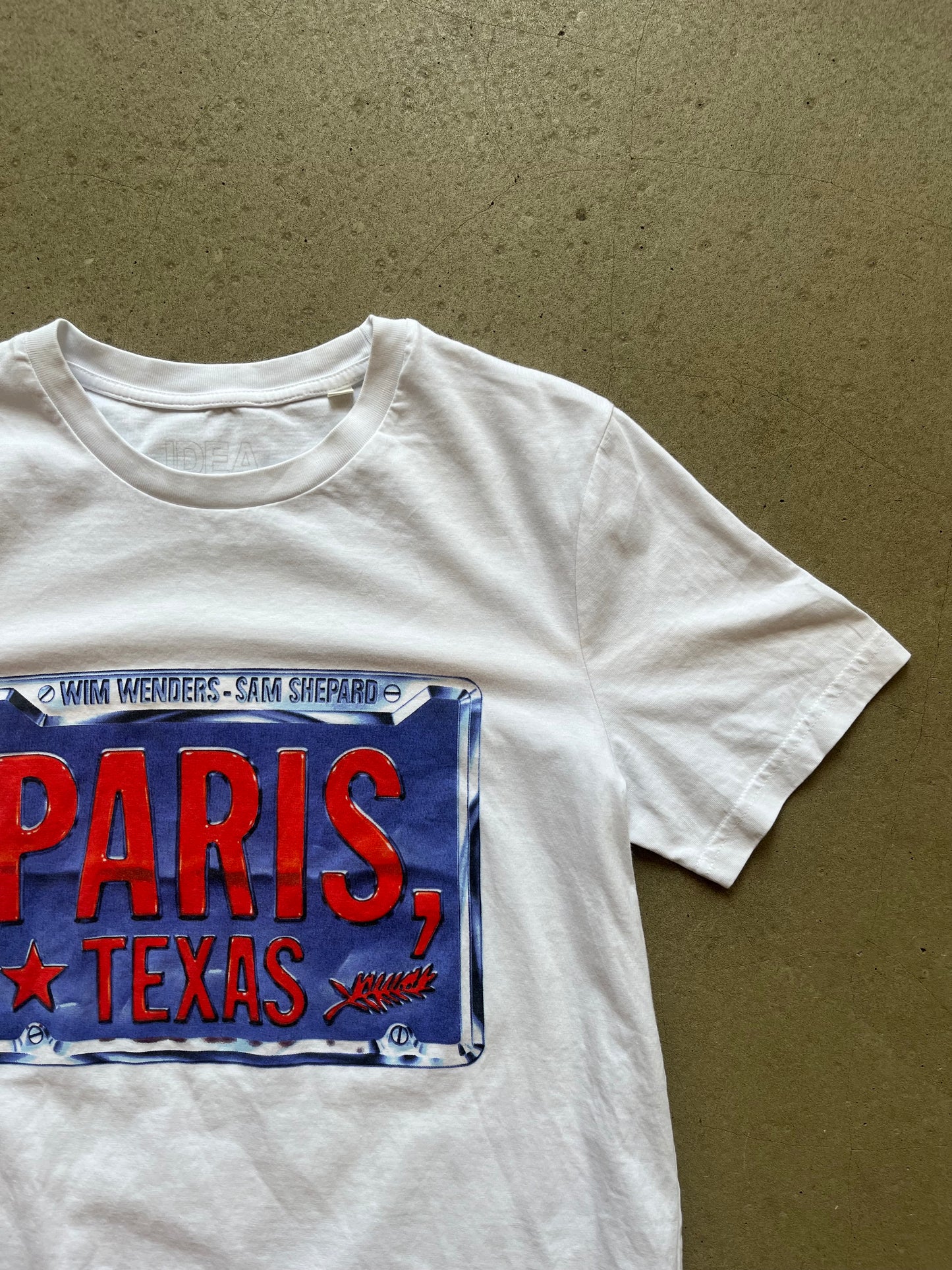 Wenders Paris Texas Tee White S