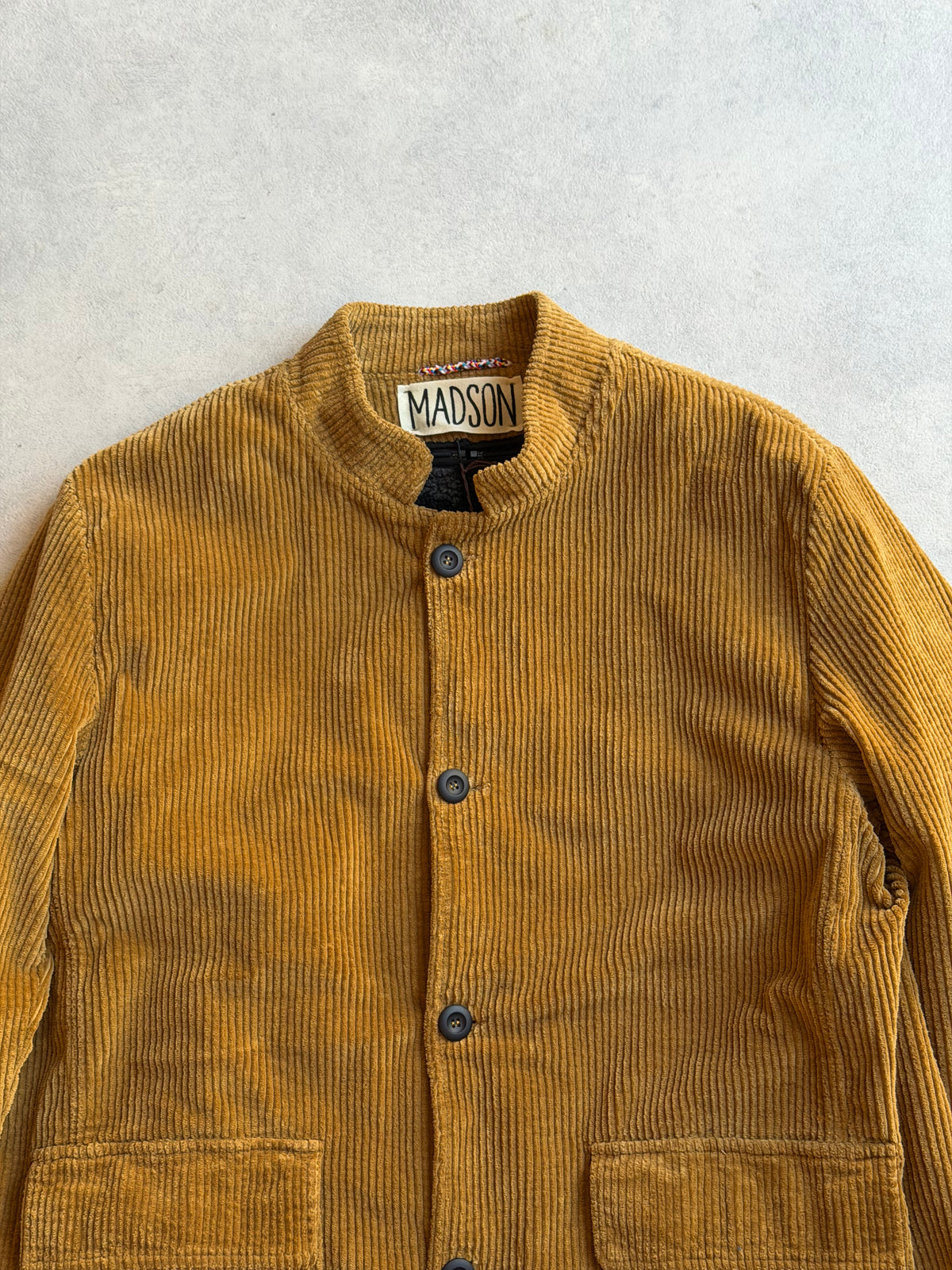 Madson Corduroy Long Coat Camel XL