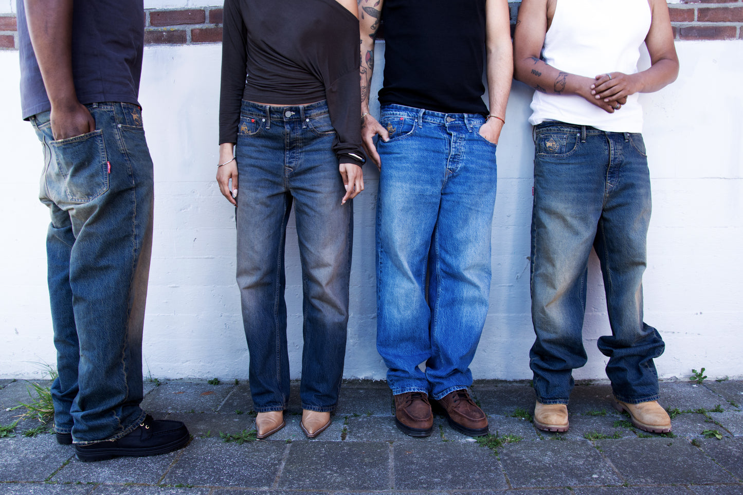 Mokum Clothing 1016LR Original Baggy Jeans - Blue