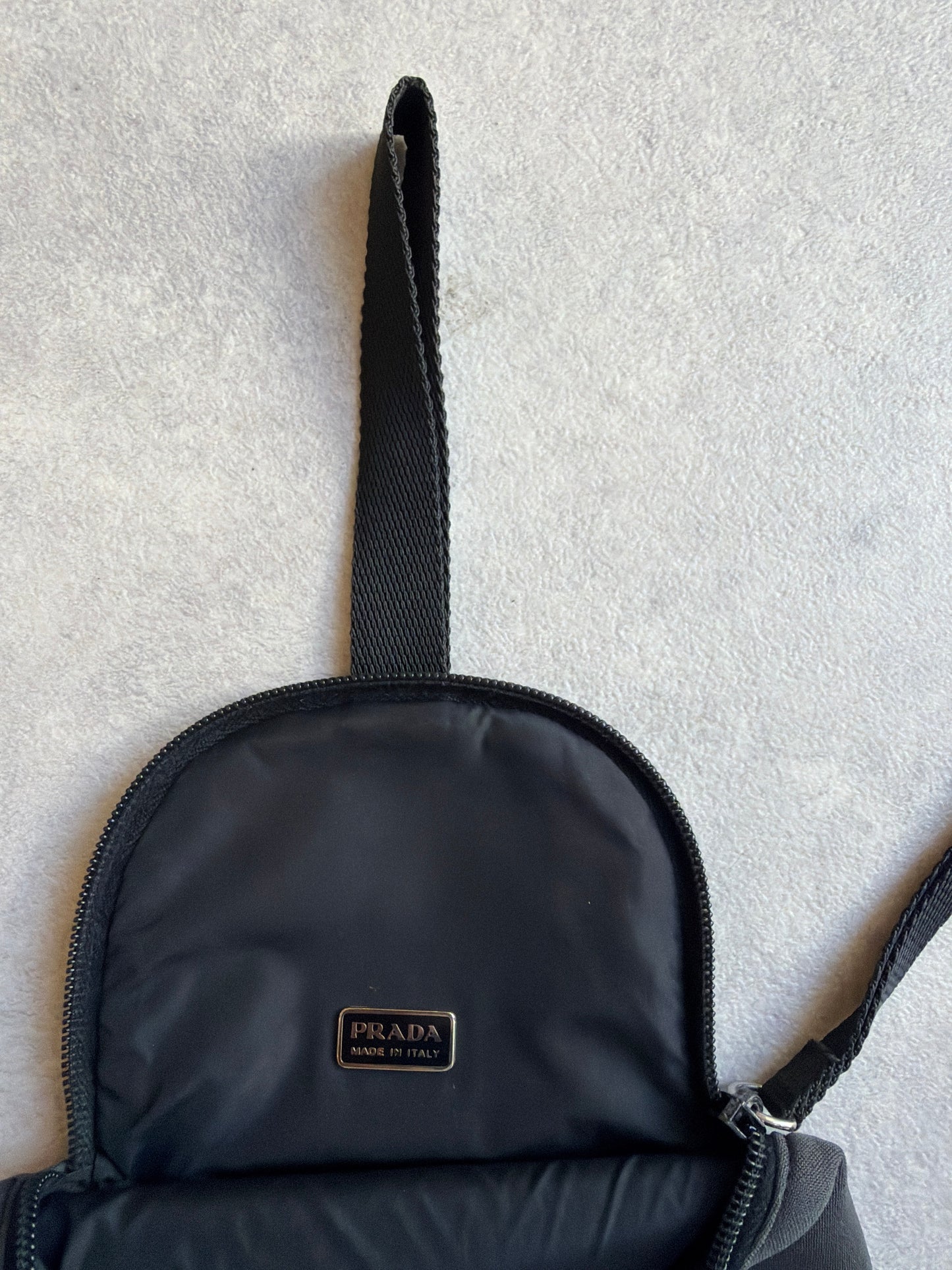 Prada Two Tone Mini Sport Pouch / Bag