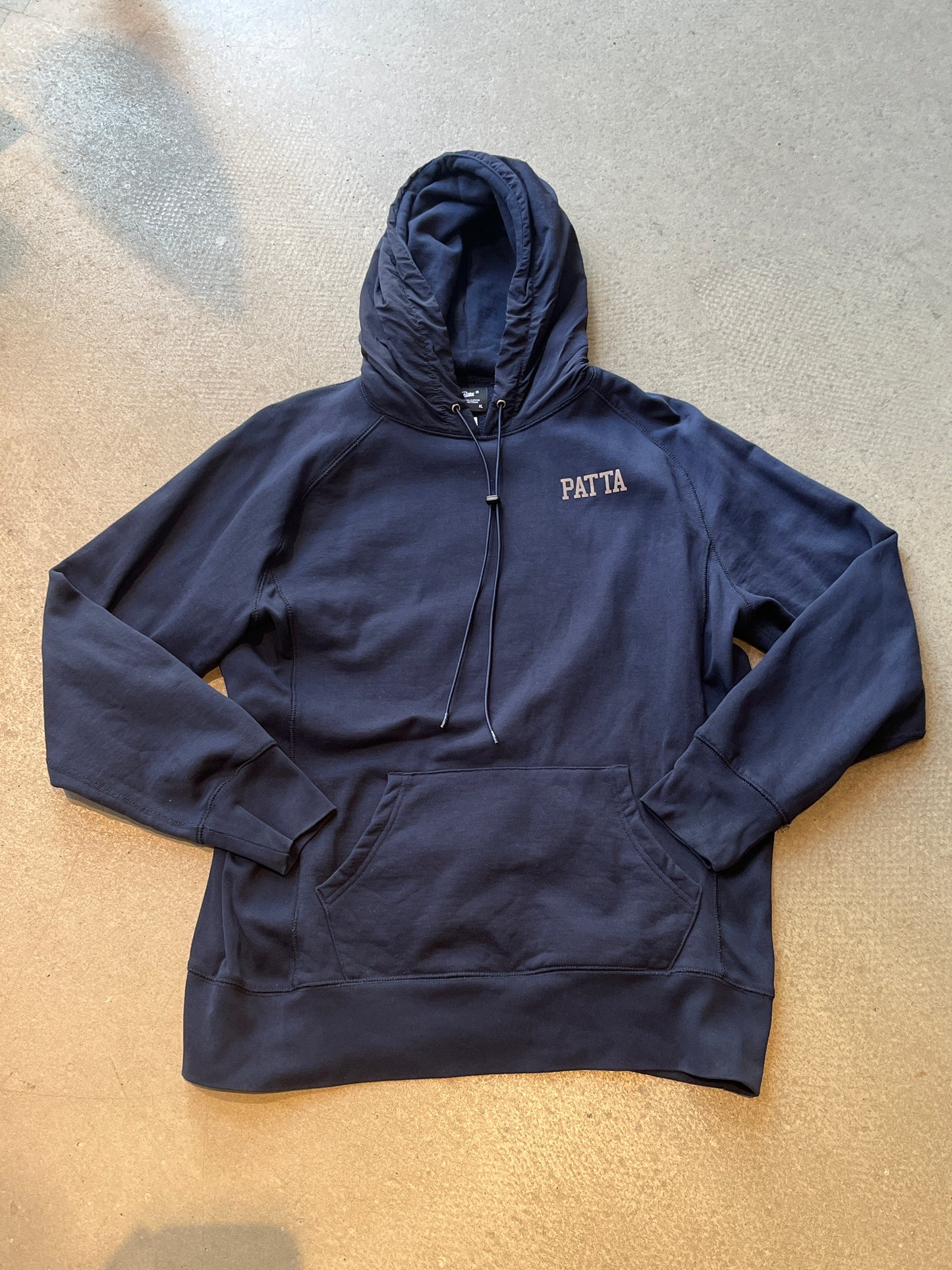 Patta Reflective Logo Tactical Hoodie Navy XL