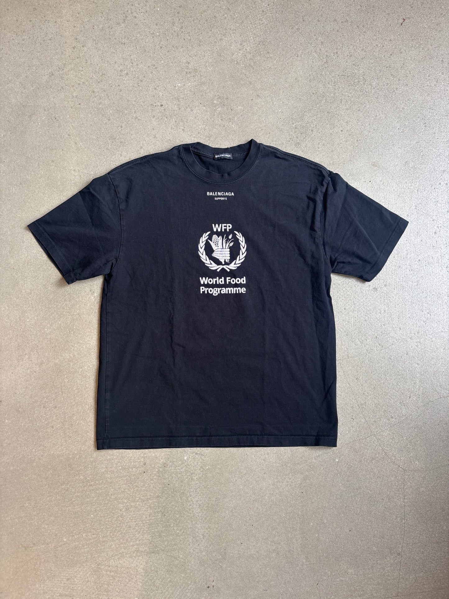 Balenciaga WFP Tee Black L