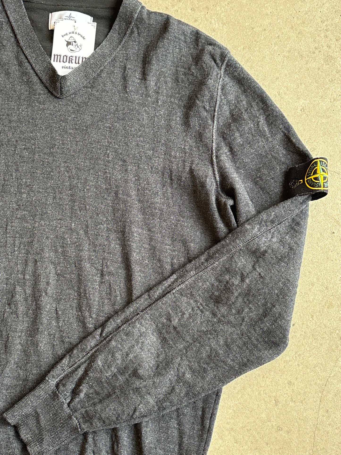 Stone Island Crewneck Sweater Dark Grey XL