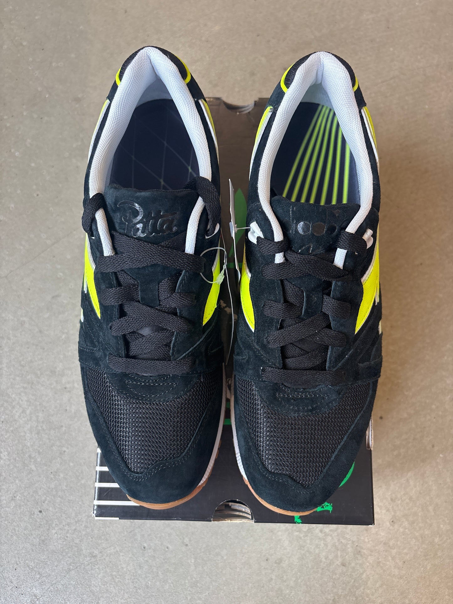 Diadora N9000 Patta Game On Black 44