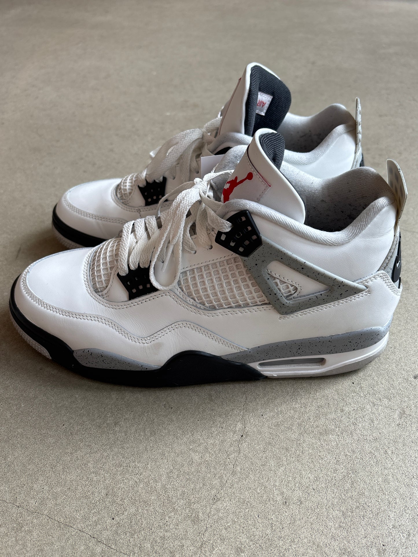 Jordan 4 Retro White Cement (2025) 44