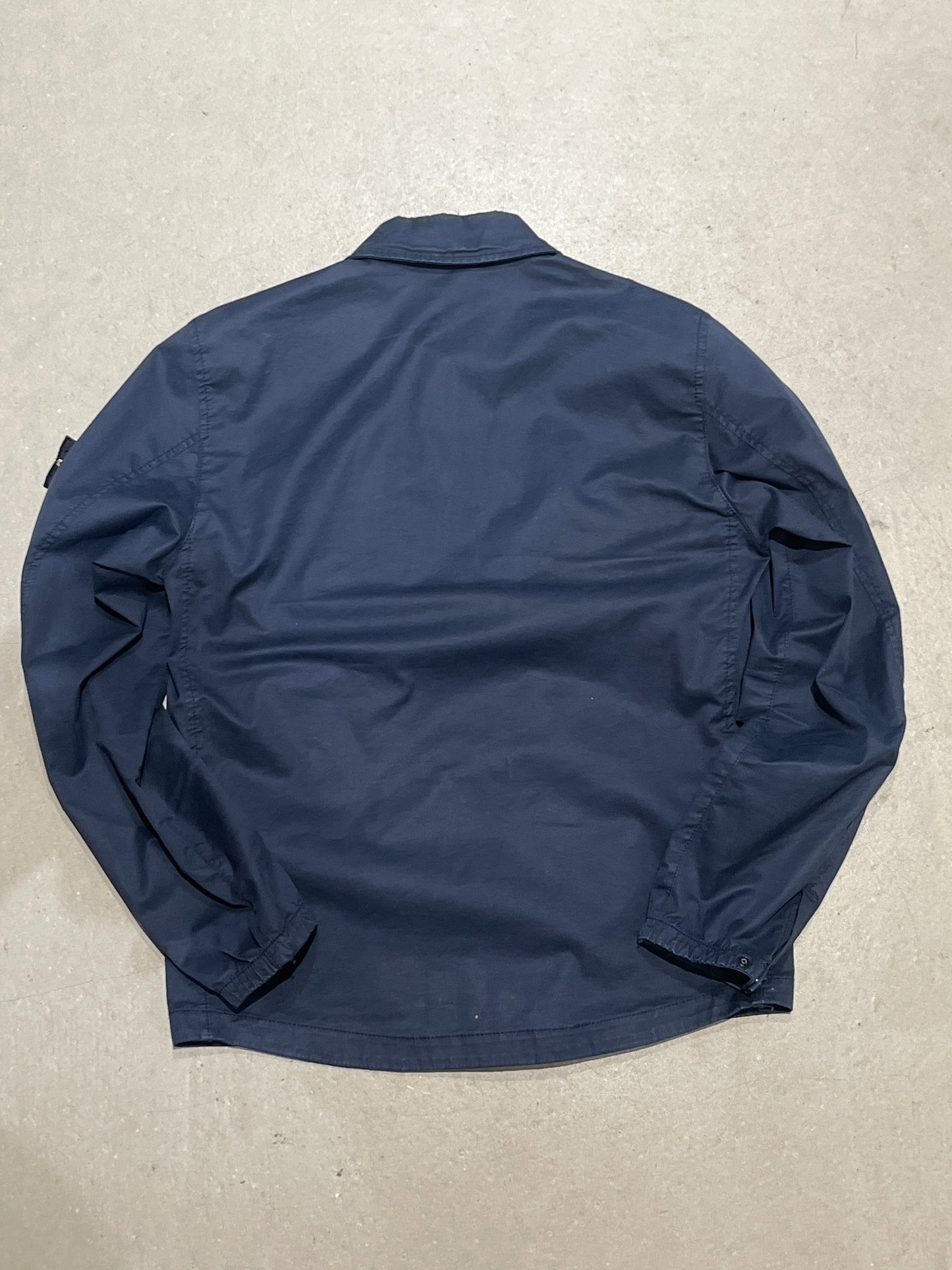 Stone Island Overshirt Zip Up Black S