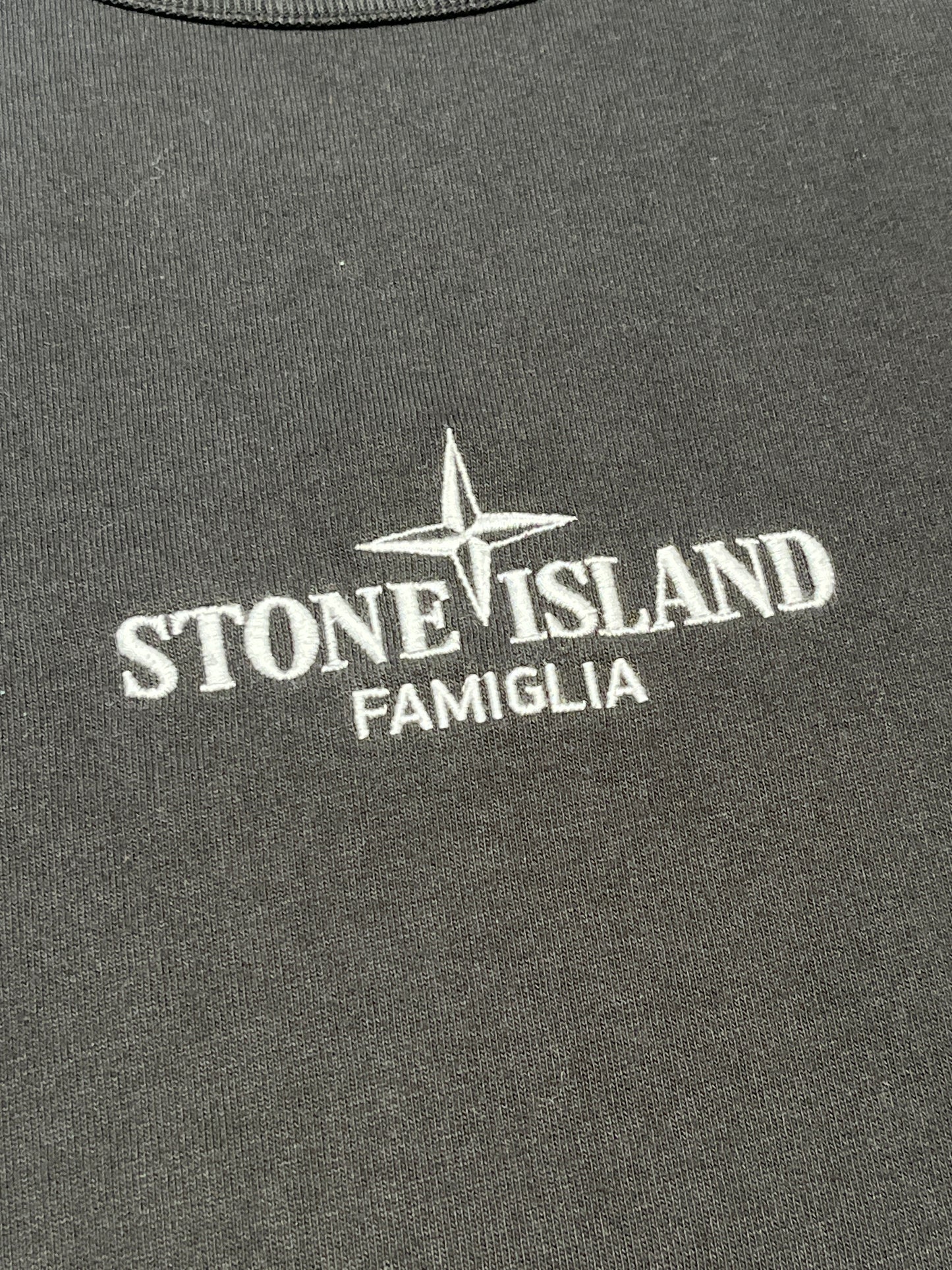 Stone Island Famigia Tee Dark Grey L