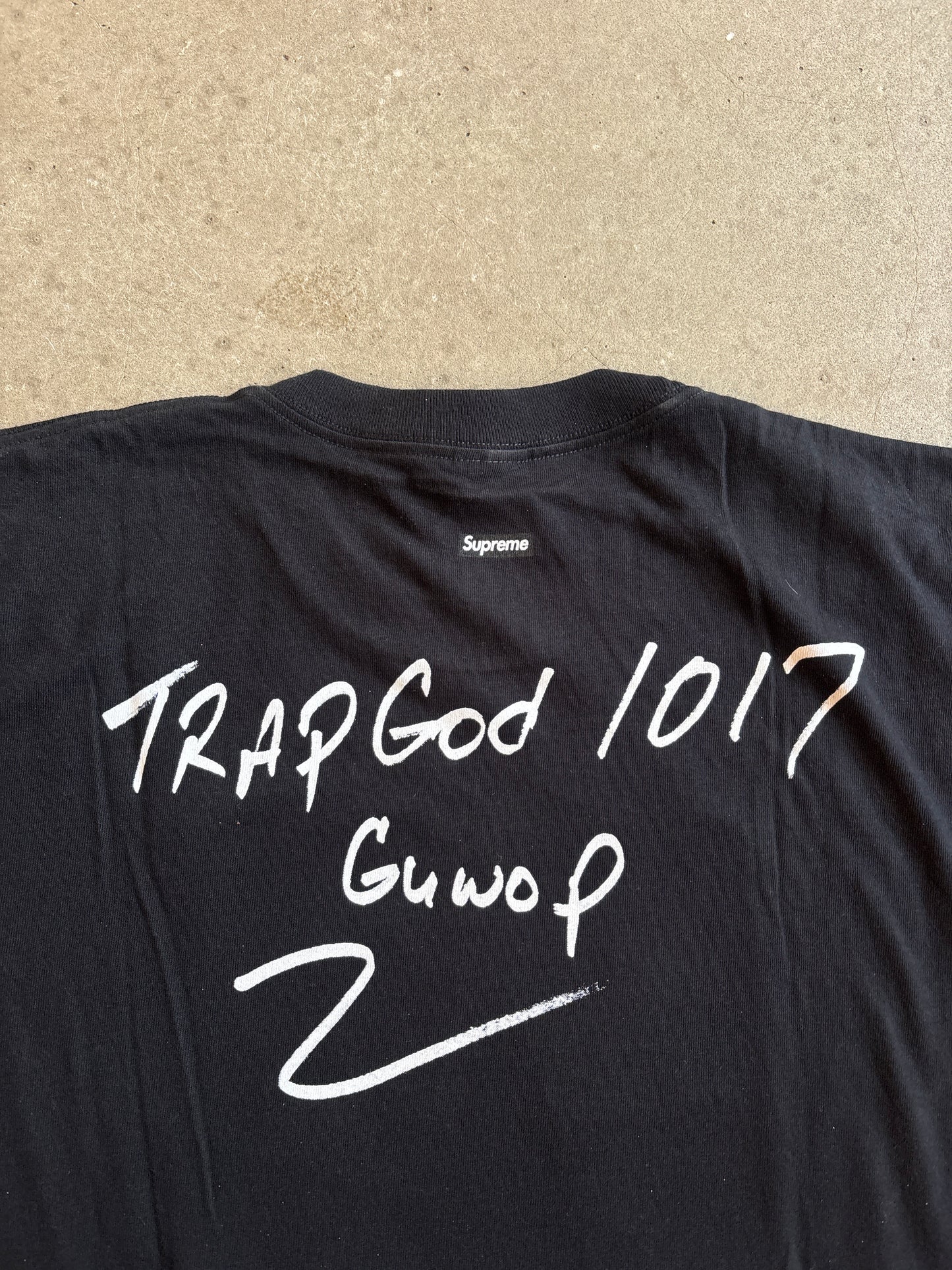 Supreme Gucci Mane Tee Black L