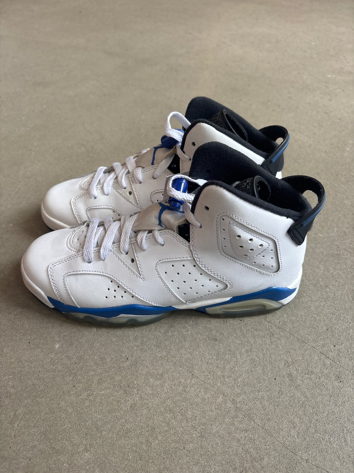 Jordan 6 Retro Sport Blue 38 (2014)