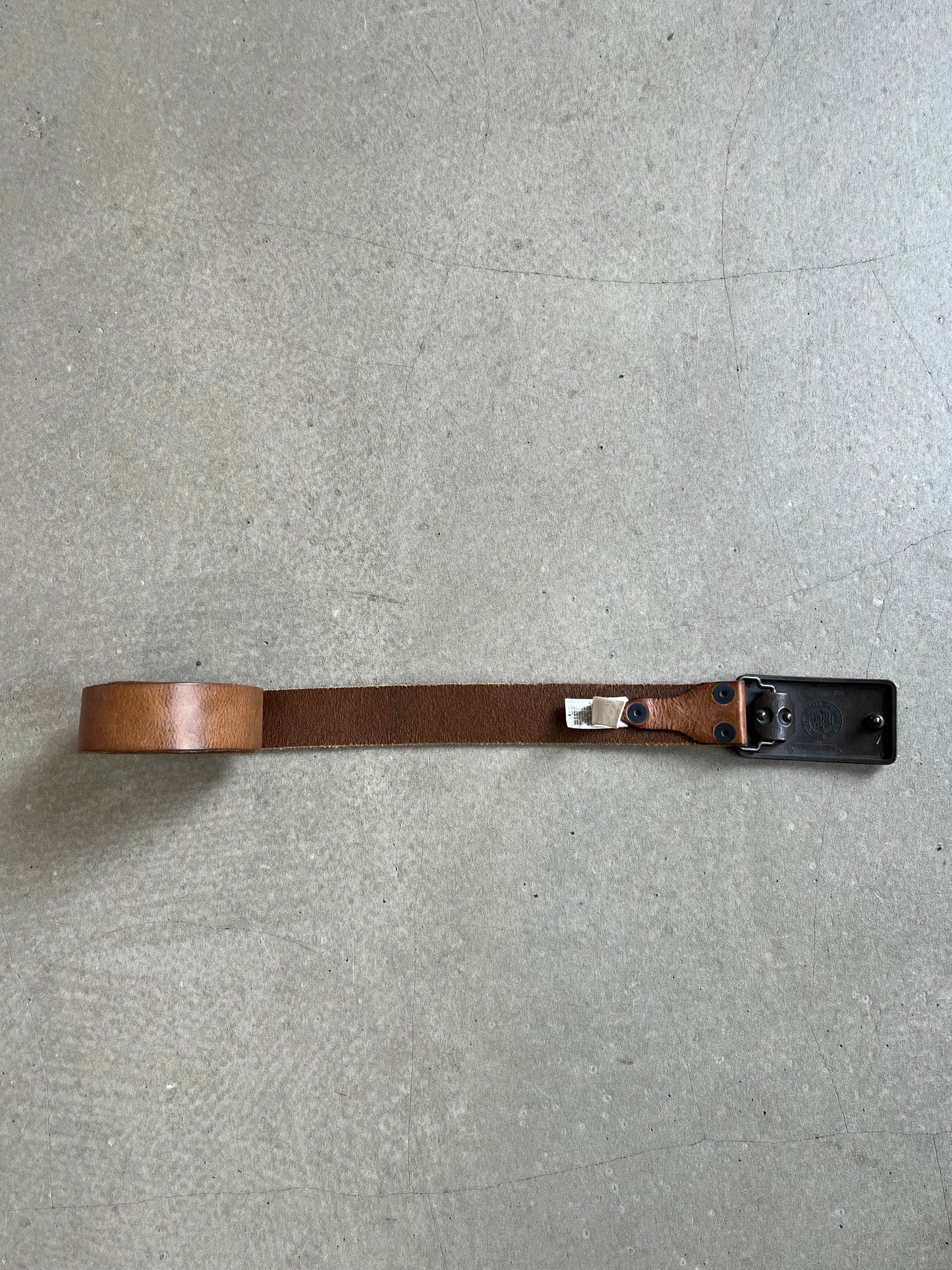 Diesel Blurred Buckle Belt Brown
