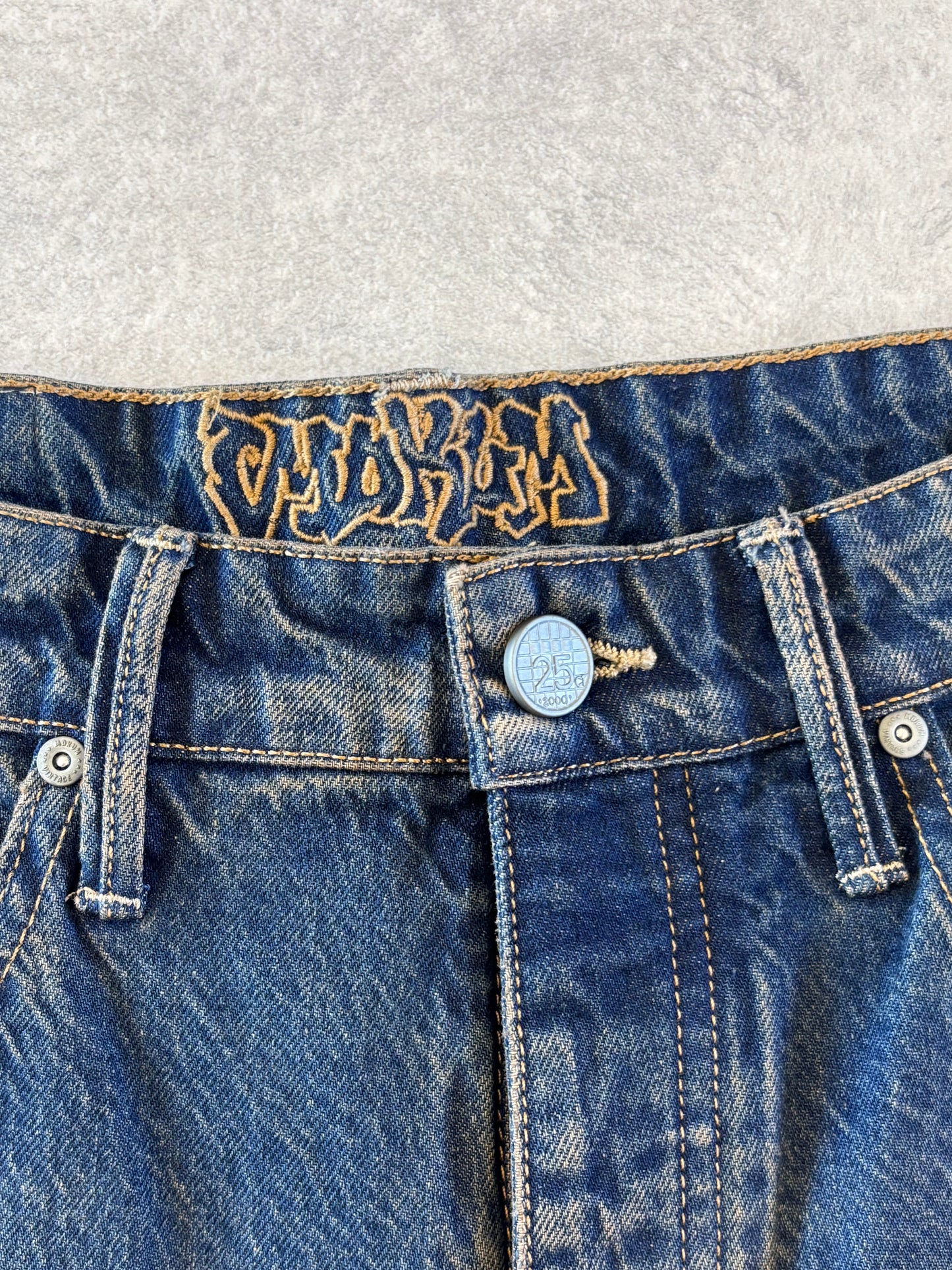 Mokum Clothing 1016LR Original Baggy Jeans - Brown