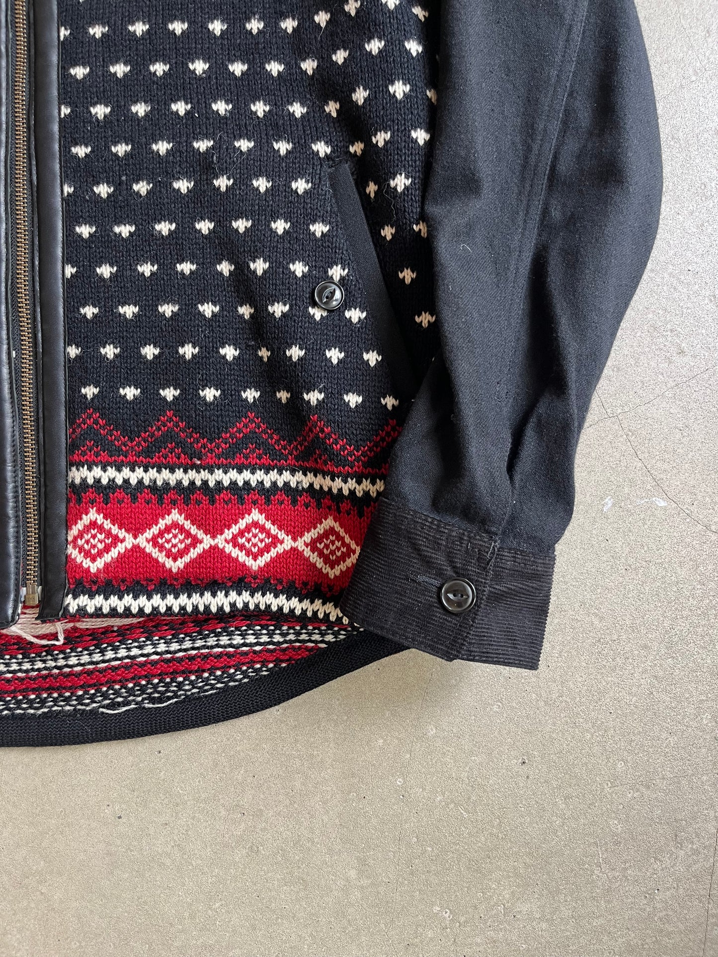 Junya Watanabe - Comme Des Garcons Knitted Shirt L