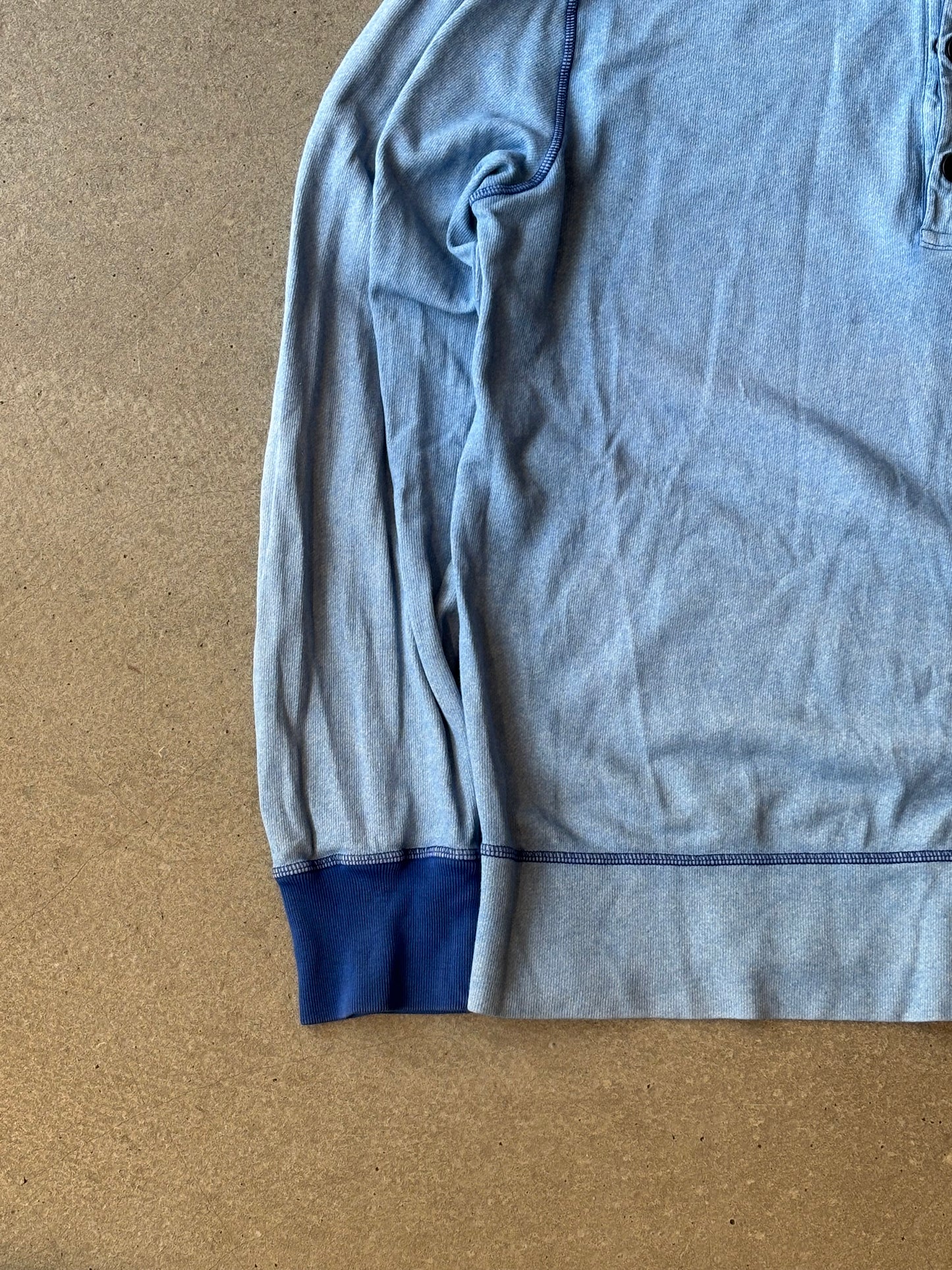 Vintage Stone Island Half Zip Blue L