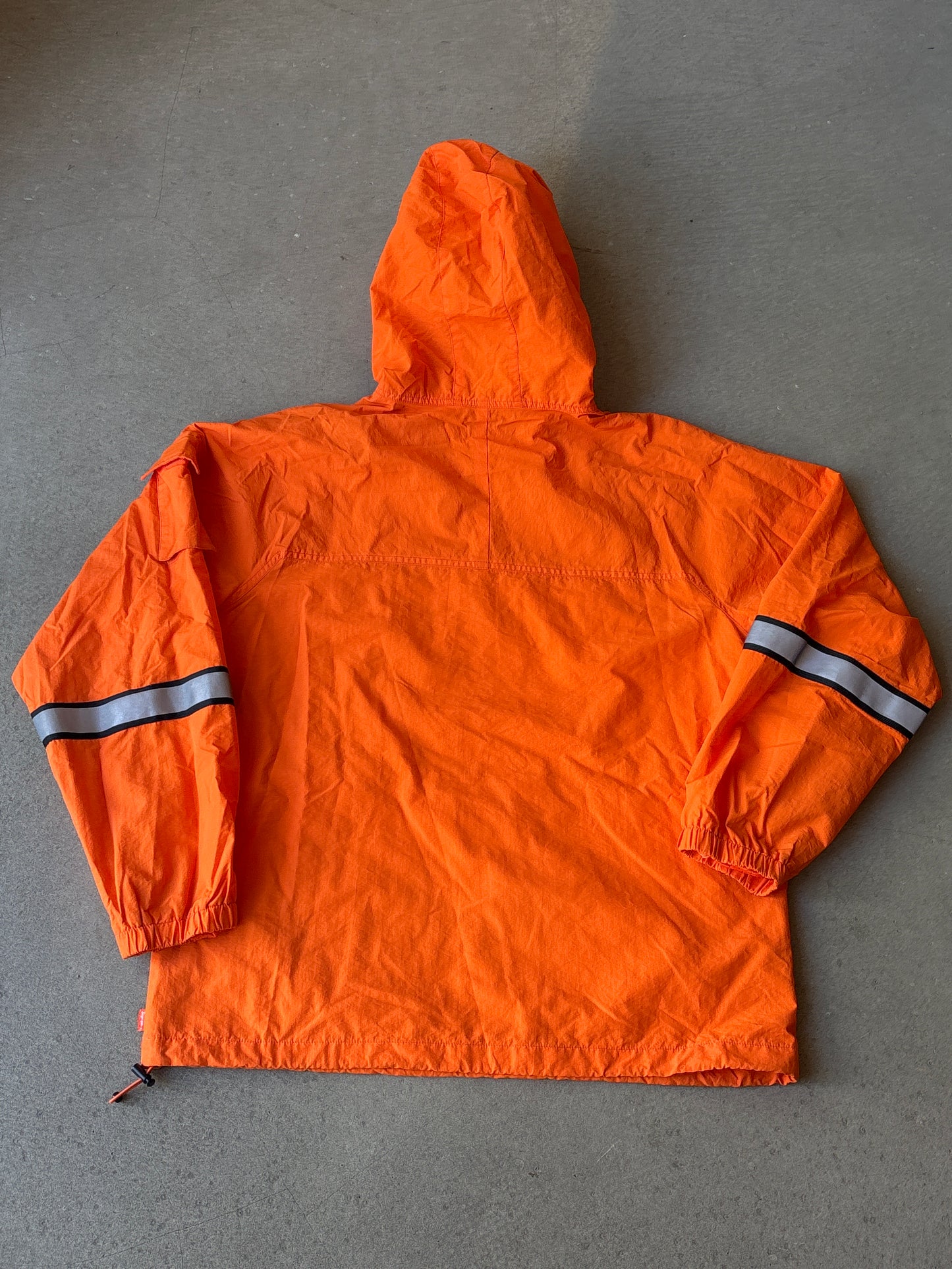 Supreme Reflective Taping Jacket Orange Medium