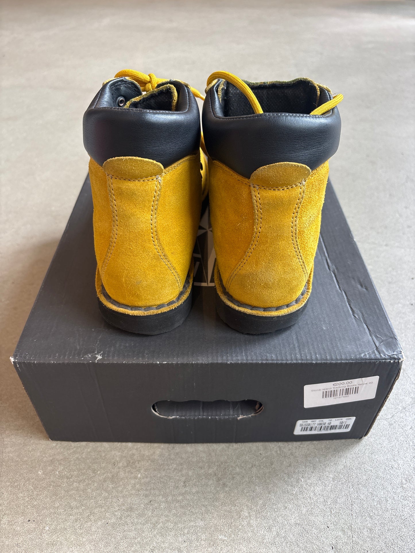 Stone Island Tracking Boots Yellow EU40
