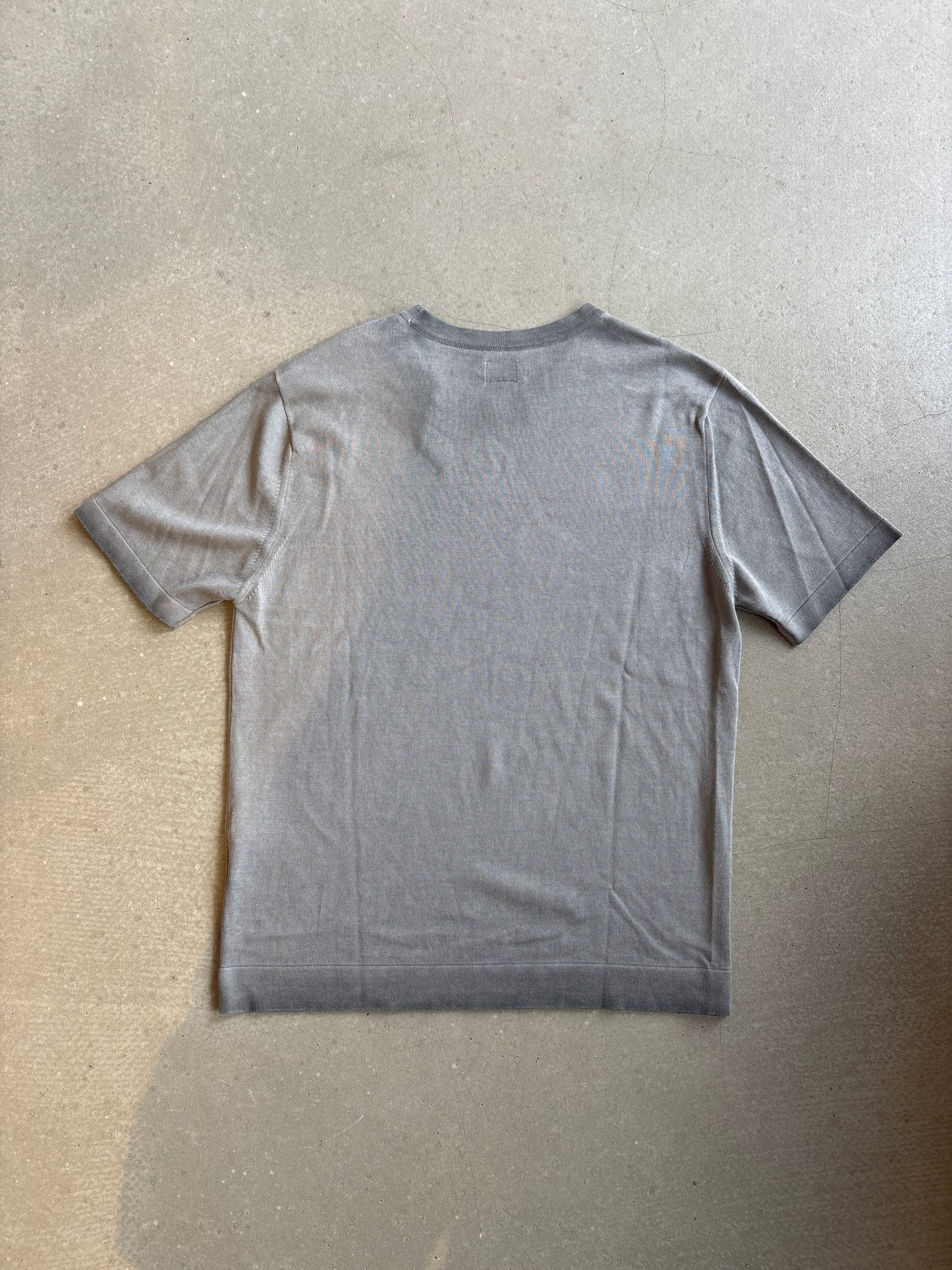 C.P. Company Short Sleeve Knit Grey