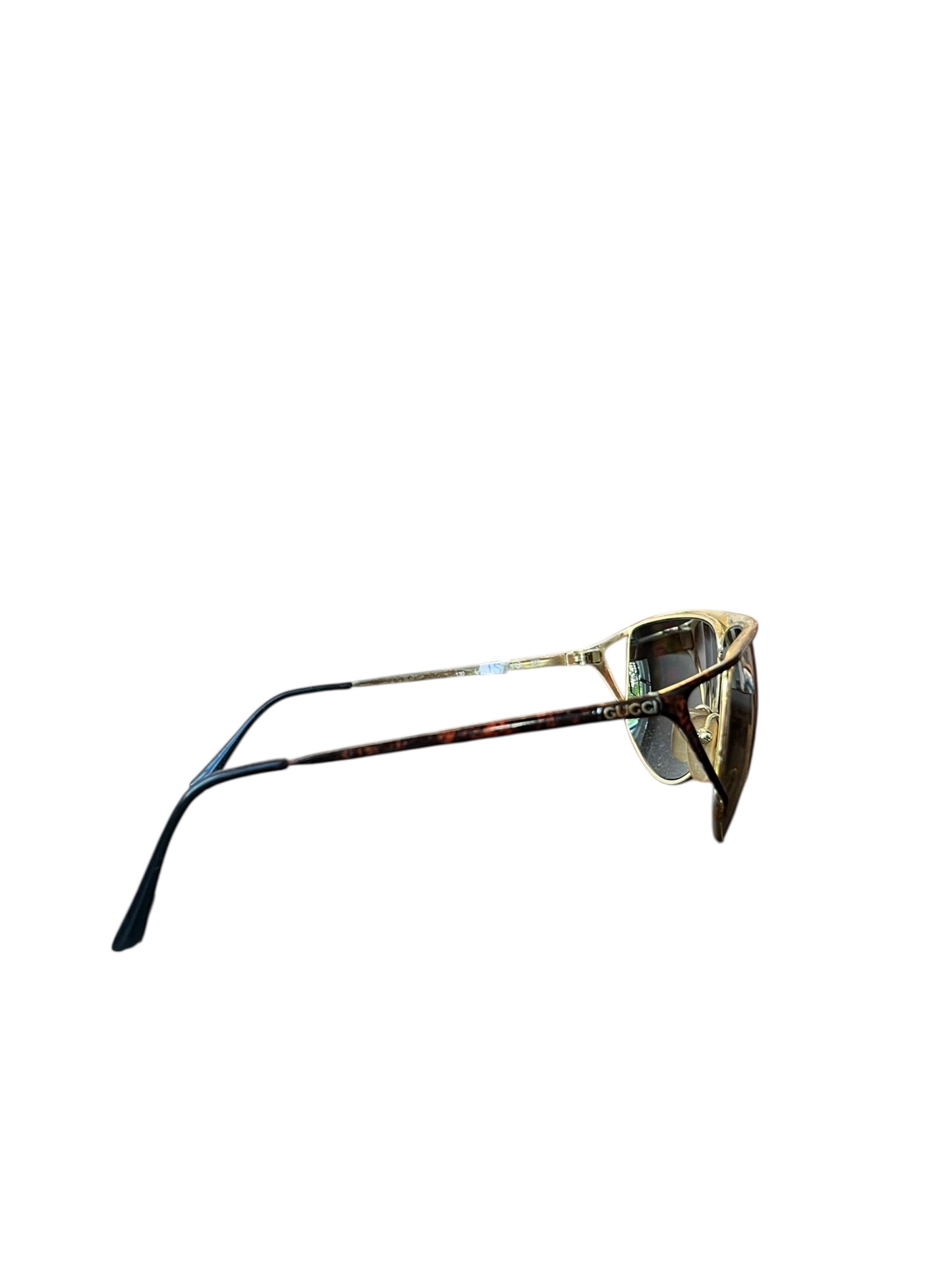 Gucci Aviator Sunglasses Gold