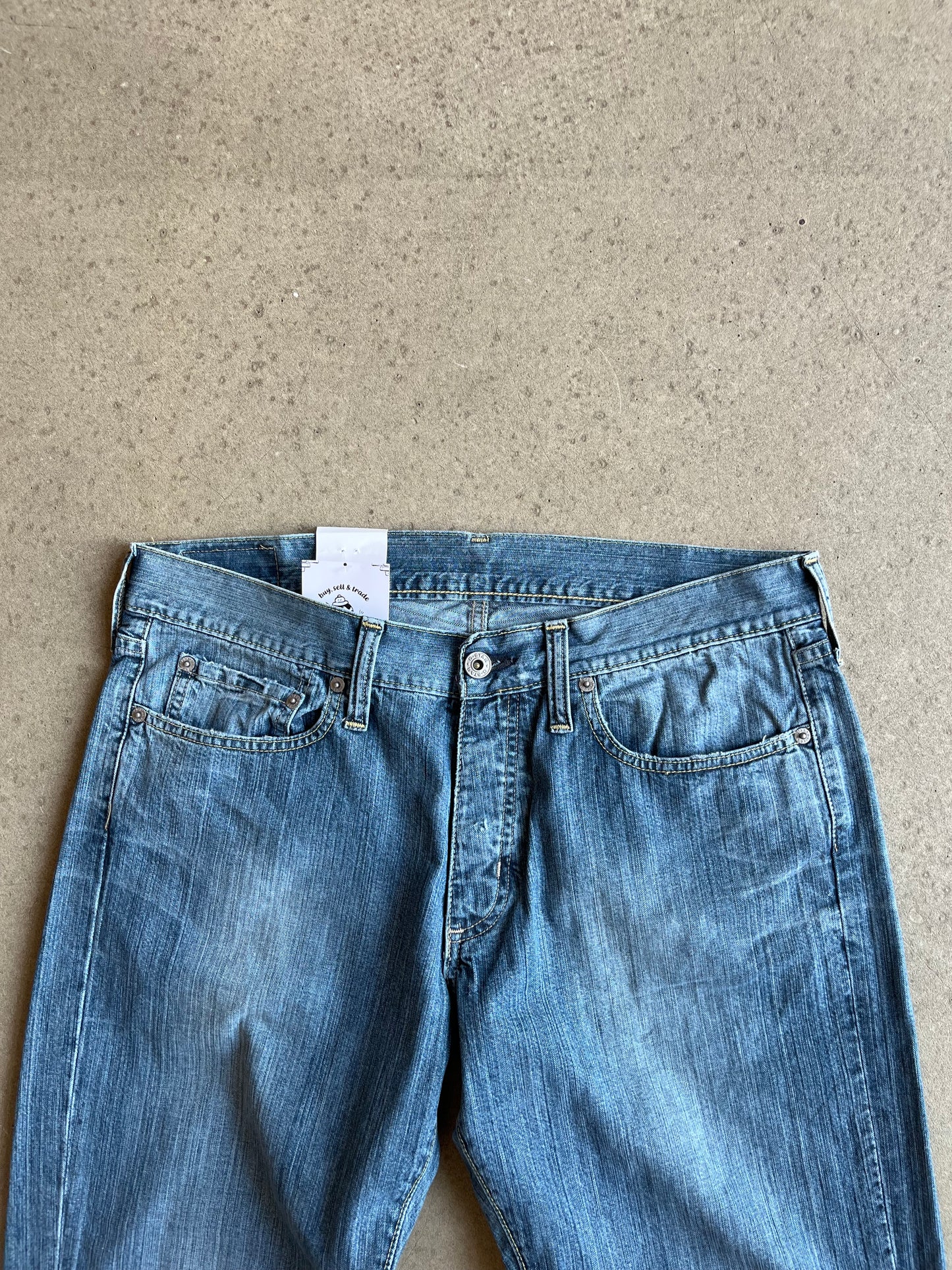 G-star Low Bootleg Jeans Blue Wash Size 33