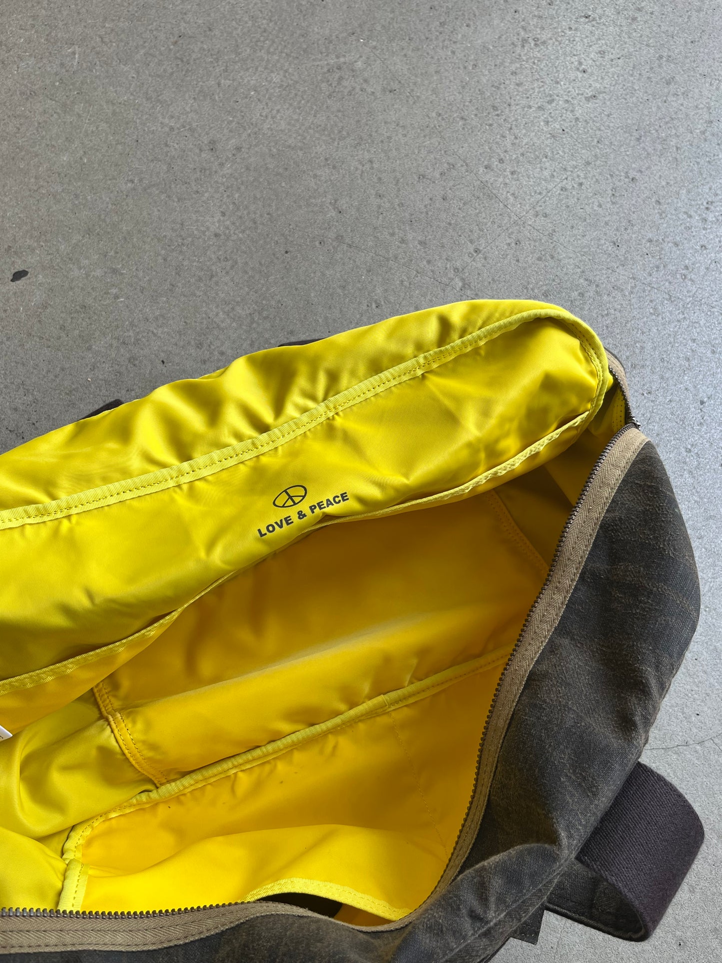 Porter Green Eye Boston Bag Brown