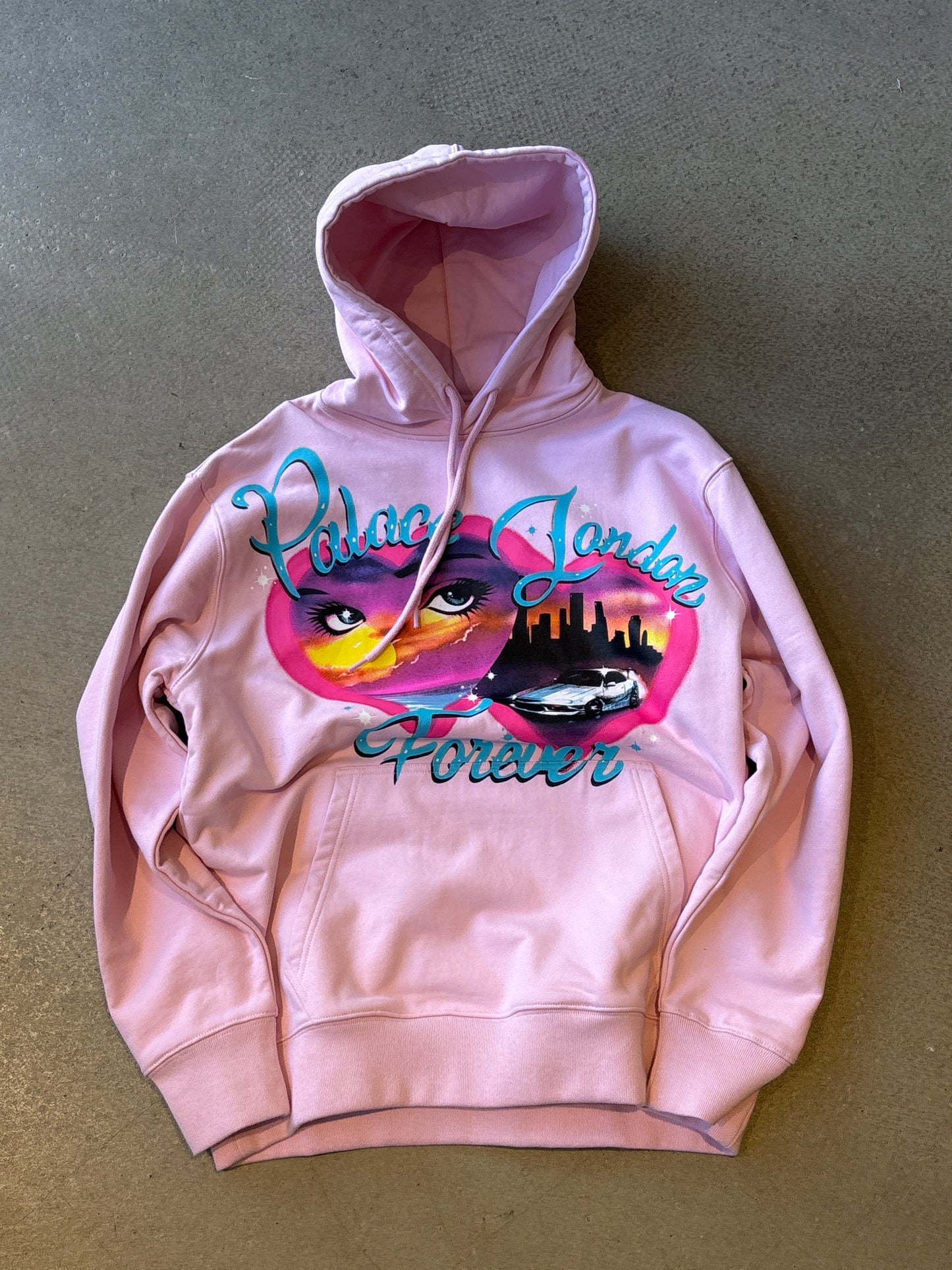 Palace Forever Hoodie Pink L