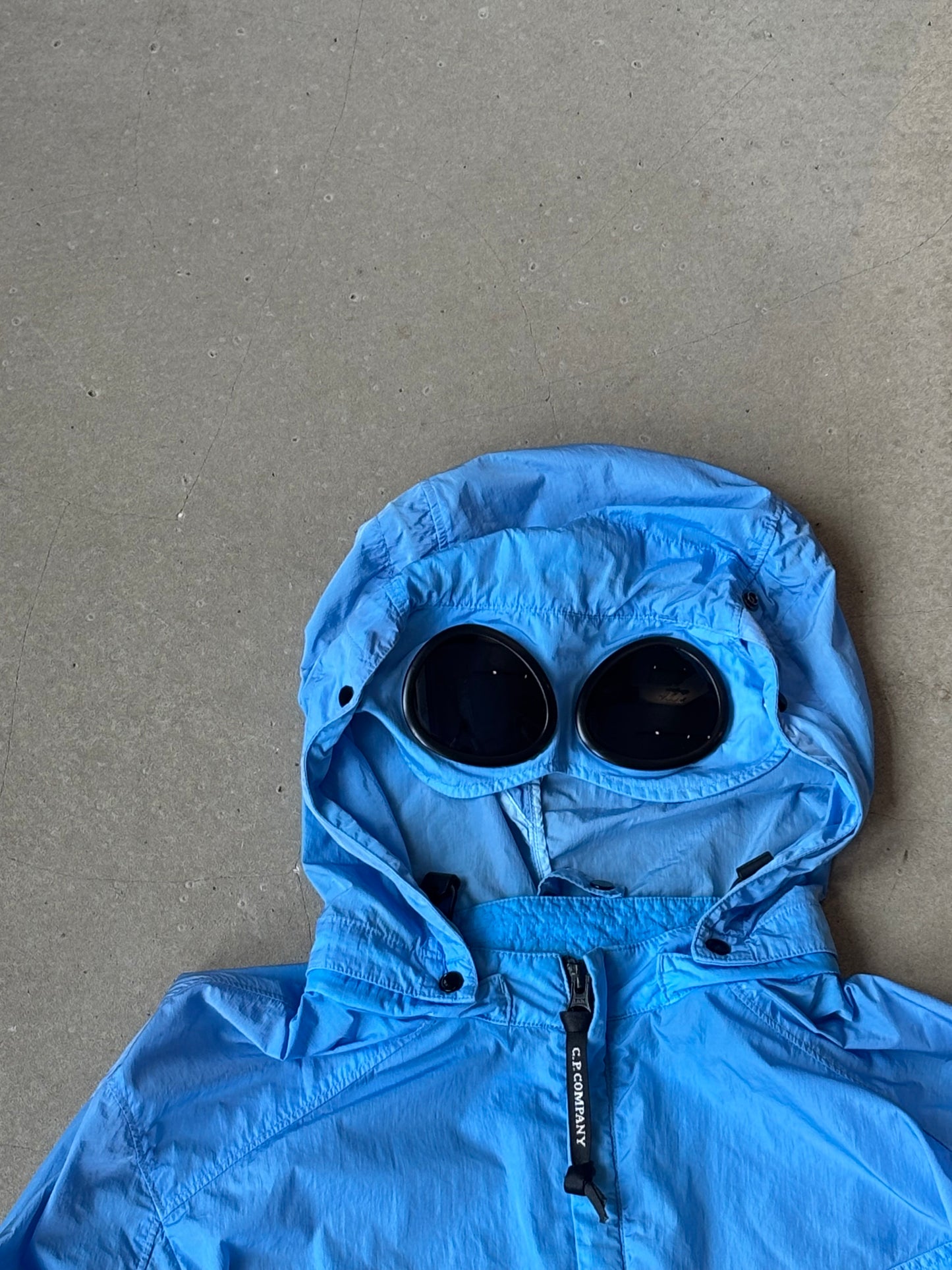 C.P. Company Chrome Goggle Jacket Blue S