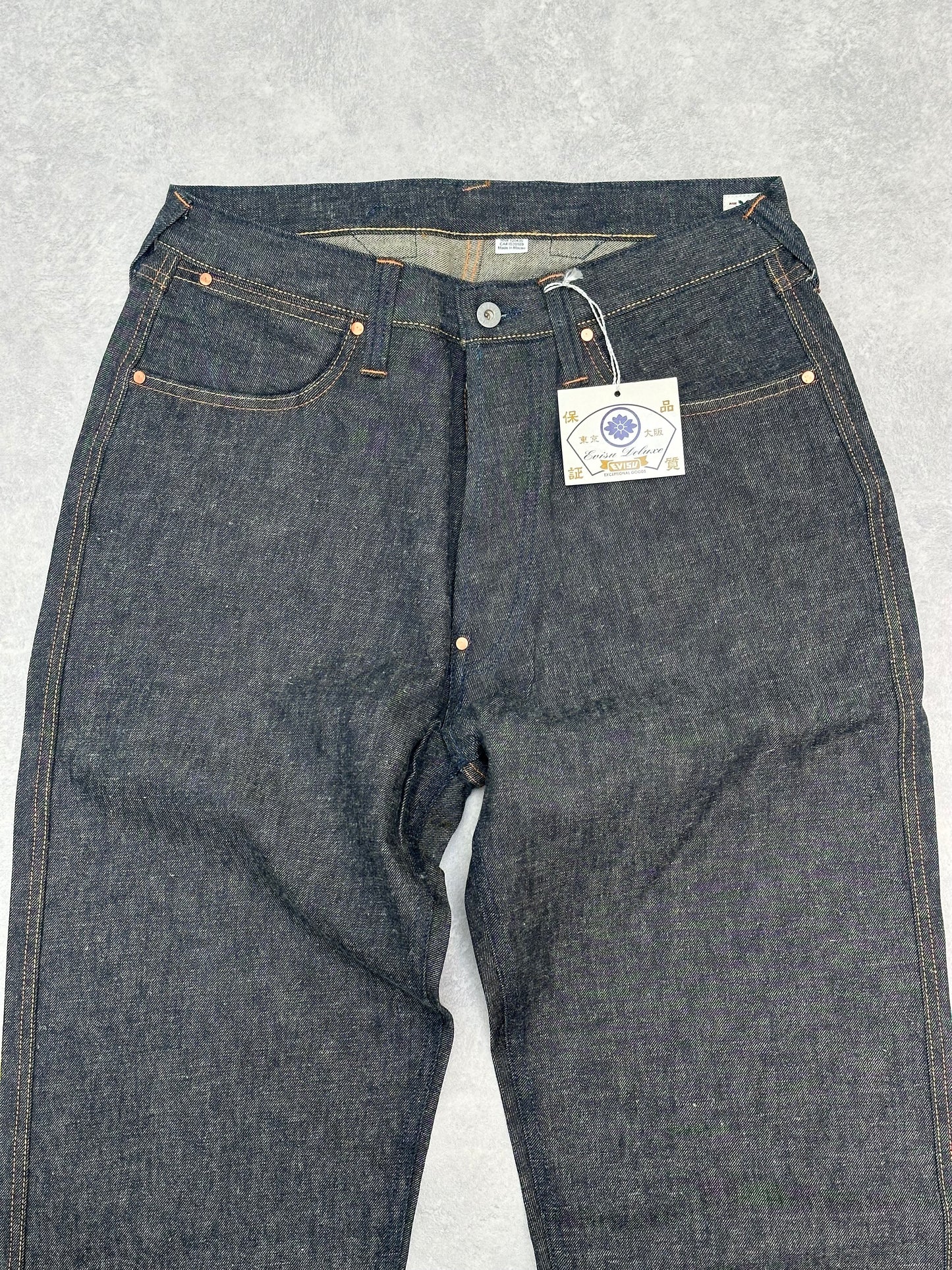 Evisu Deluxe White Oak Cone Denim Jeans 36