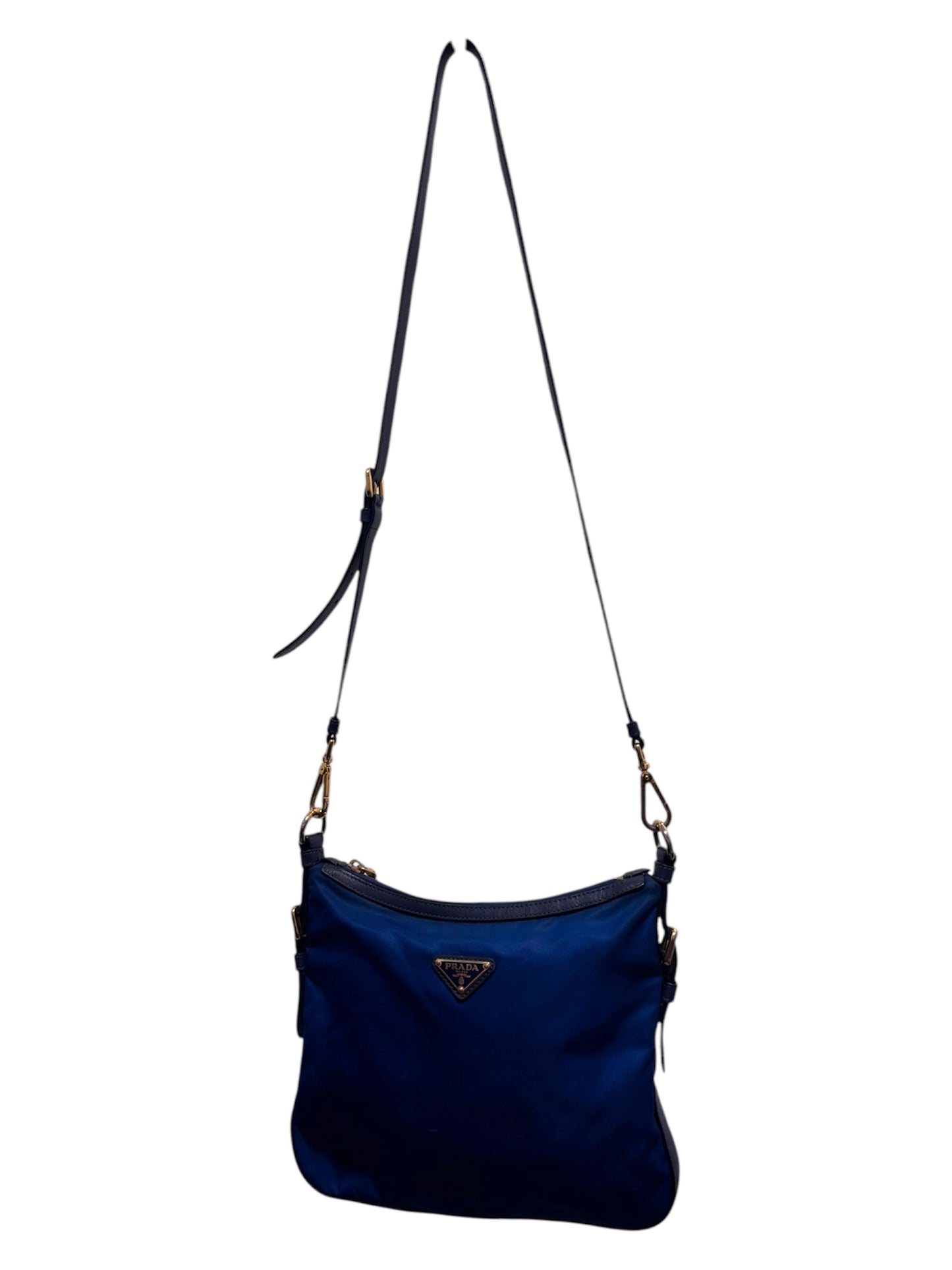 Prada Nylon Blue Shoulder Bag