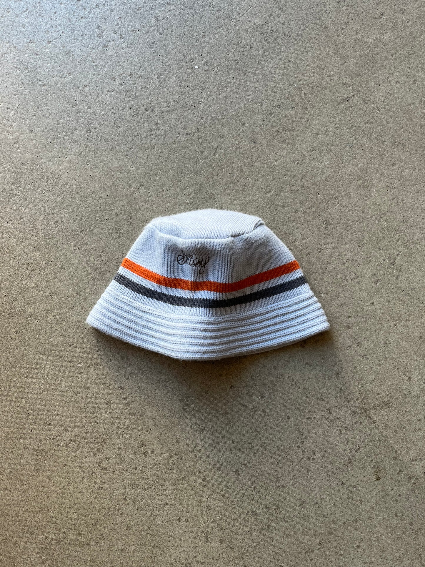 Vintage Stussyhats Buckethat Grey