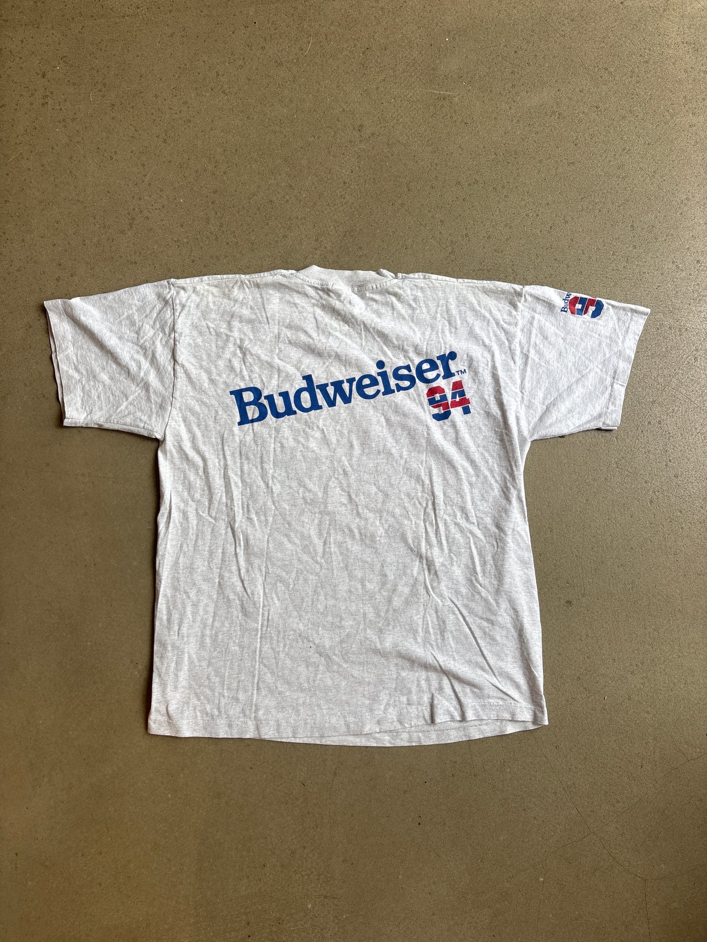 Vintage Budweiser Grey Tee XL